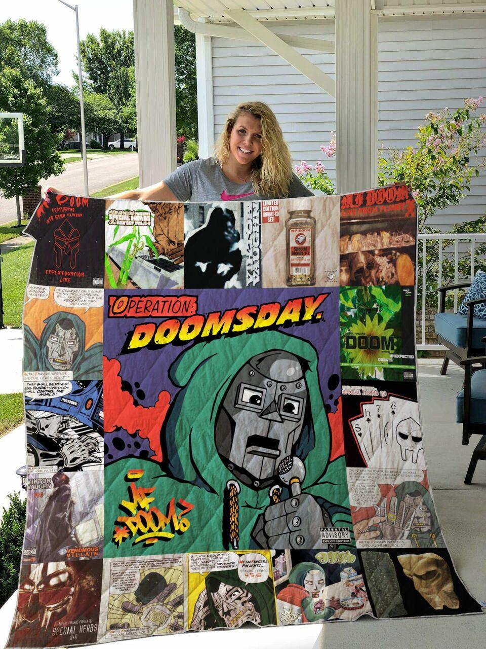 Mf Doom Albums Quilt Blanket For Fans
