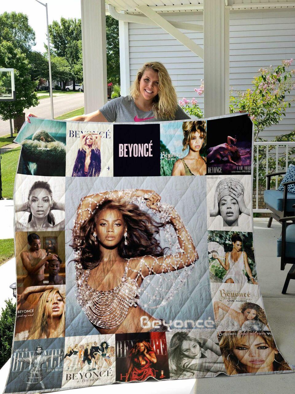 Beyonc Knowles Albums Quilt Blanket For Fans