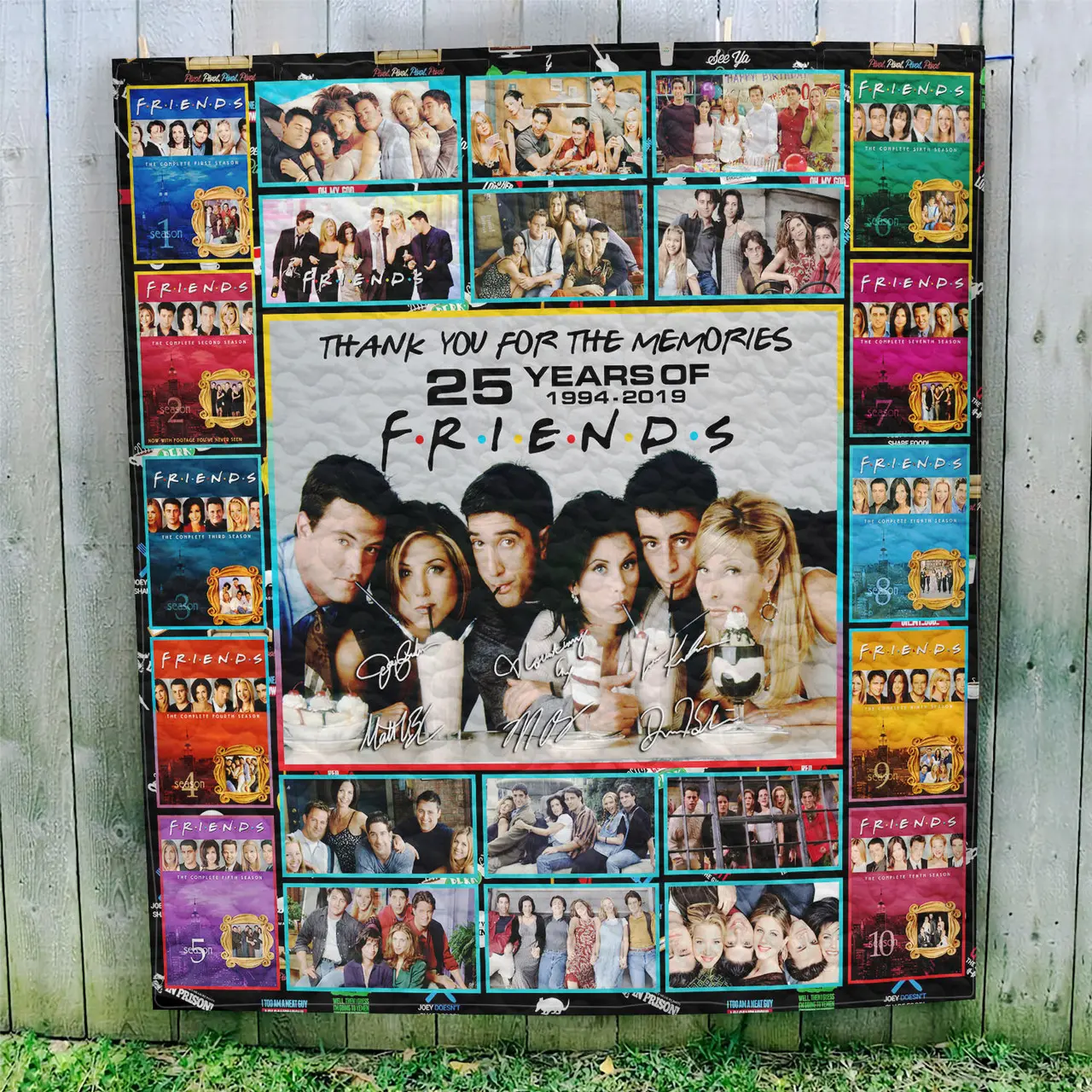 Friends Thank You For The Memories Quilt Blanket Quilt Blanket