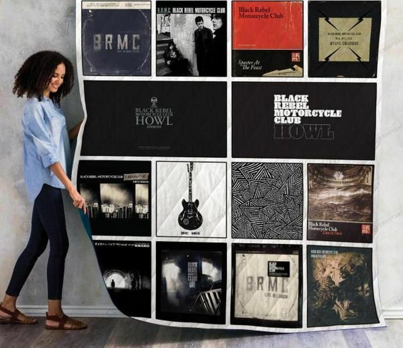 Black Rebel Motorcycle Club Albums Quilt Blanket