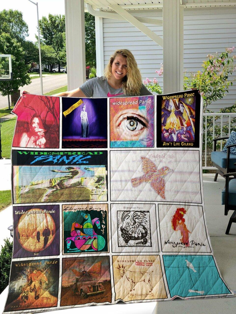Widespread Panic Albums Quilt Blanket