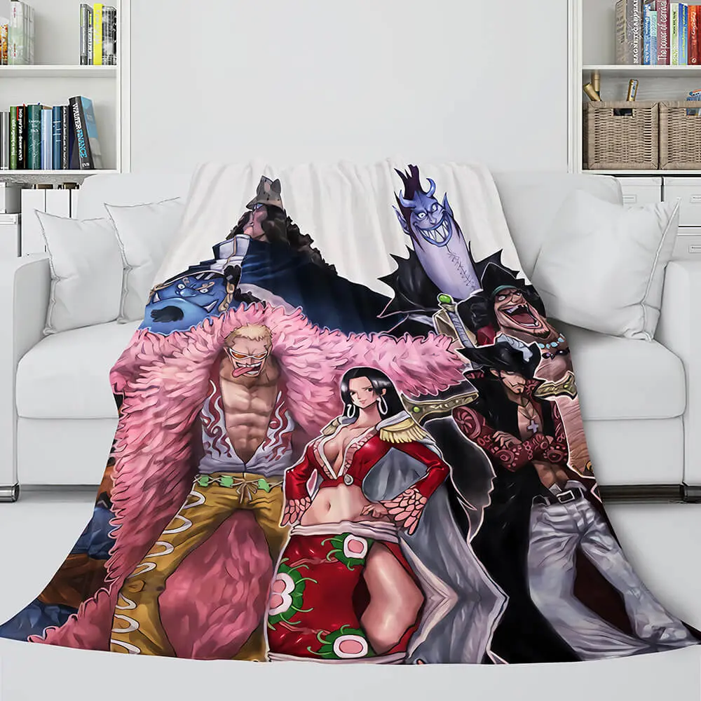 One Piece Japanese Cartoon Character Blanket