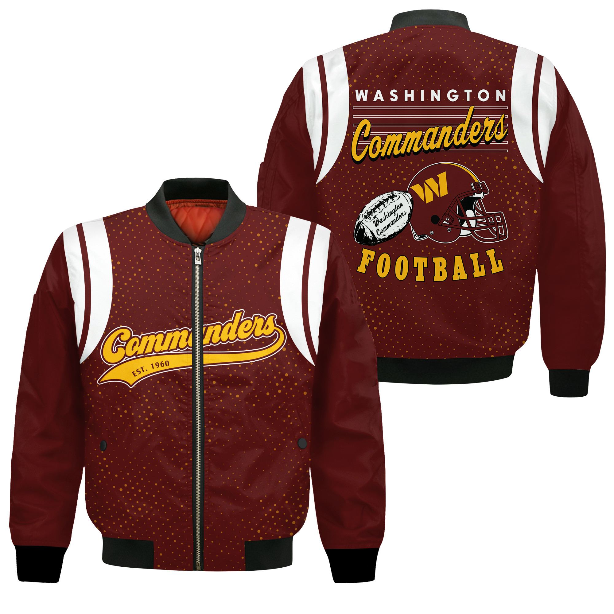 Washington Commanders National Football League Make Your Mark Bomber Jacket