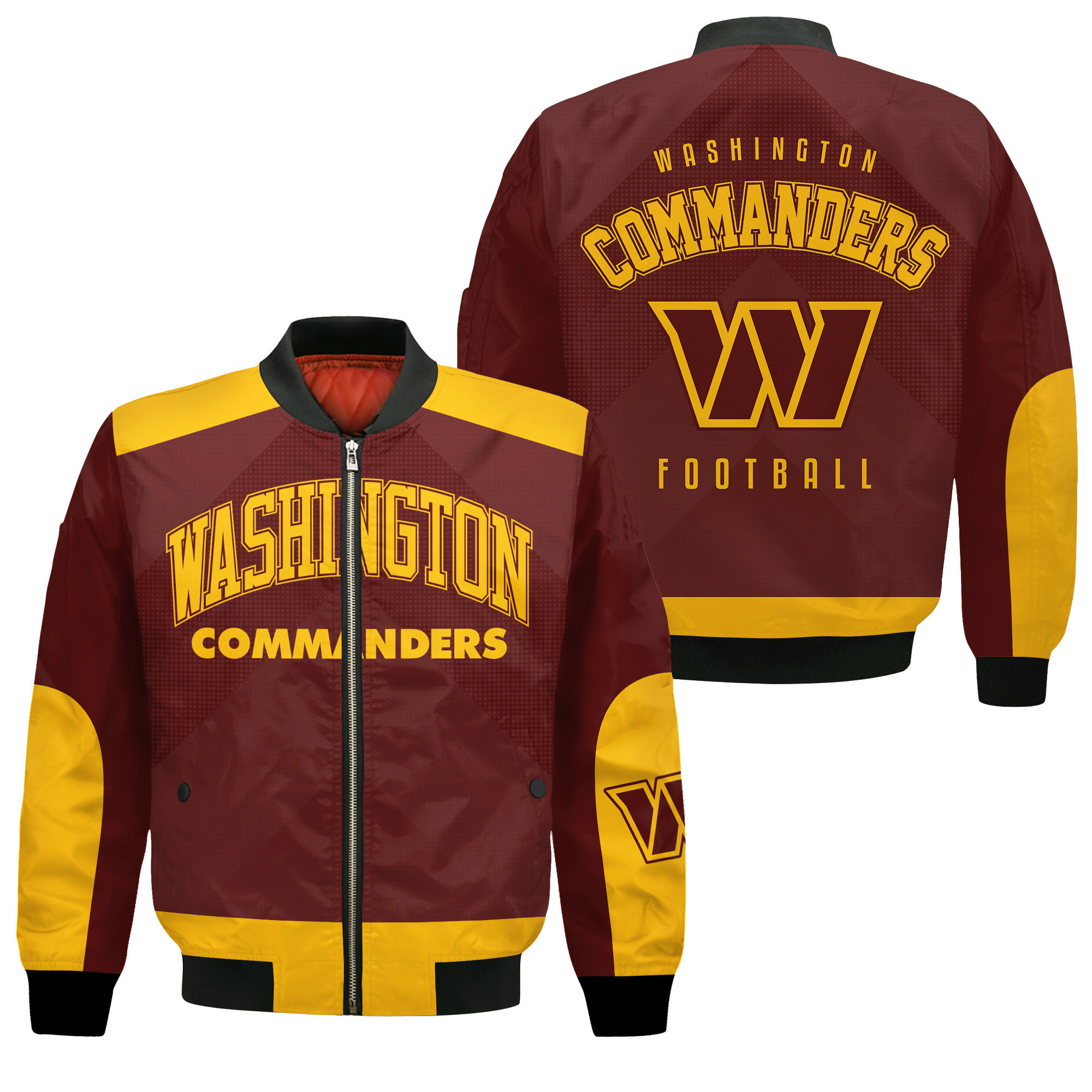Washington Commanders Football Team Stay Ahead Of The Trend Bomber Jacket