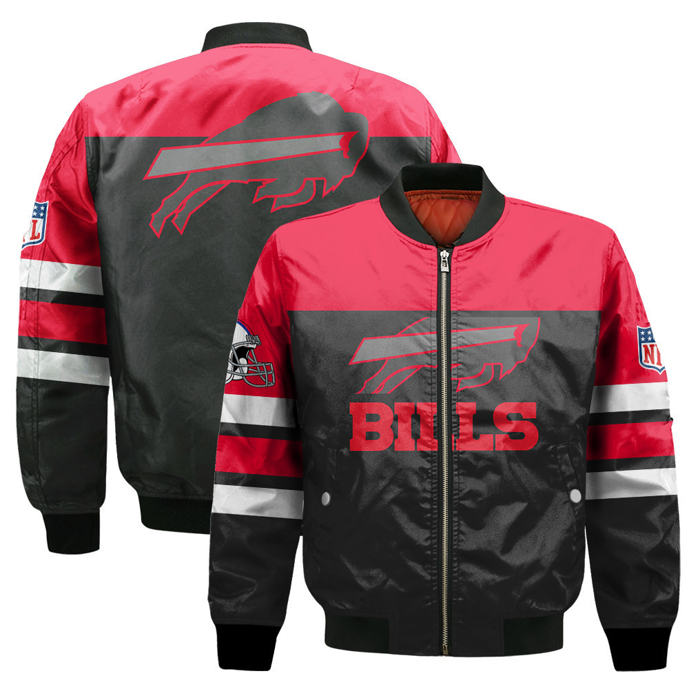 Buffalo Bills Logo Nfl Unisex Bomber Jacket