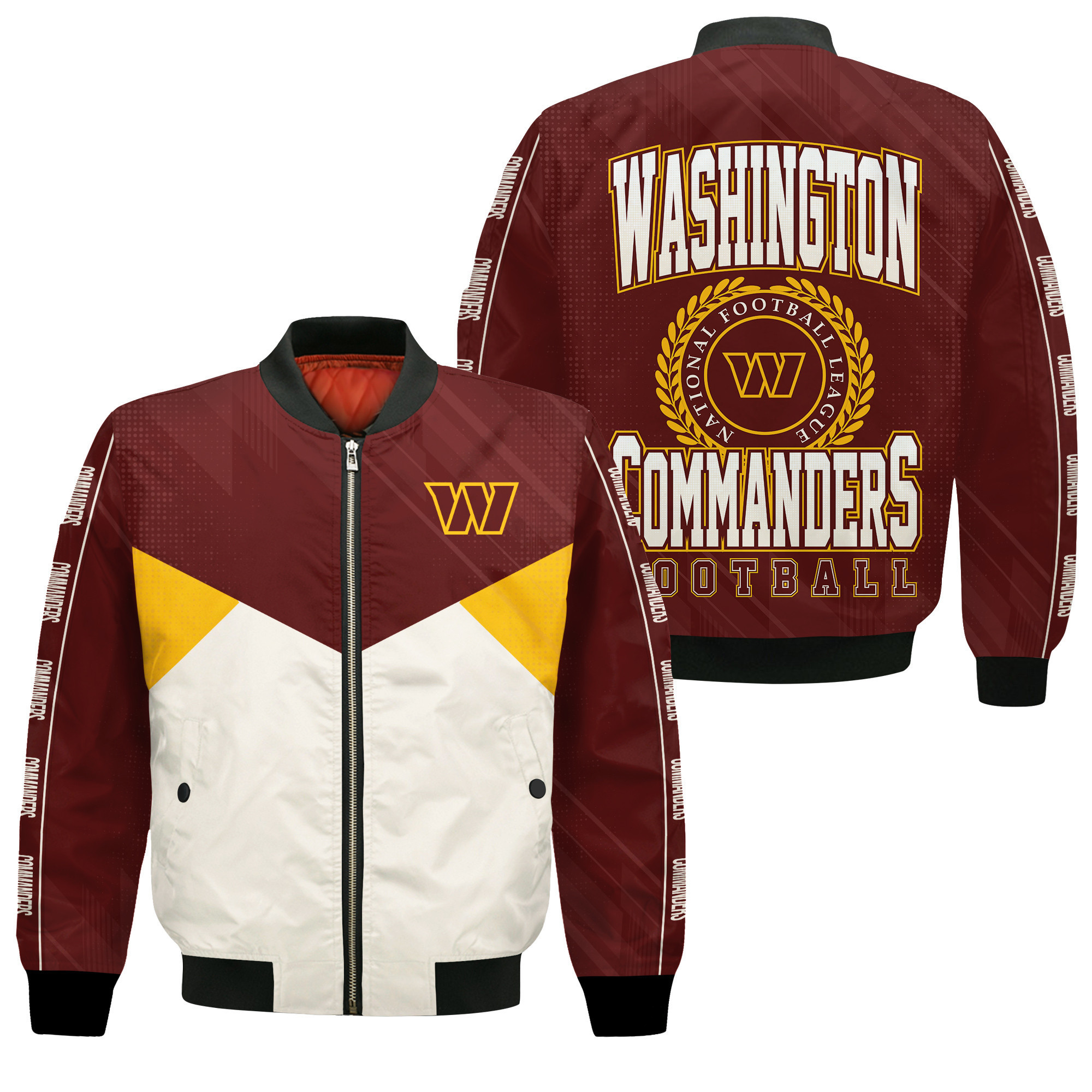Washington Commanders Football Team Personality Outstanding Bomber Jacket