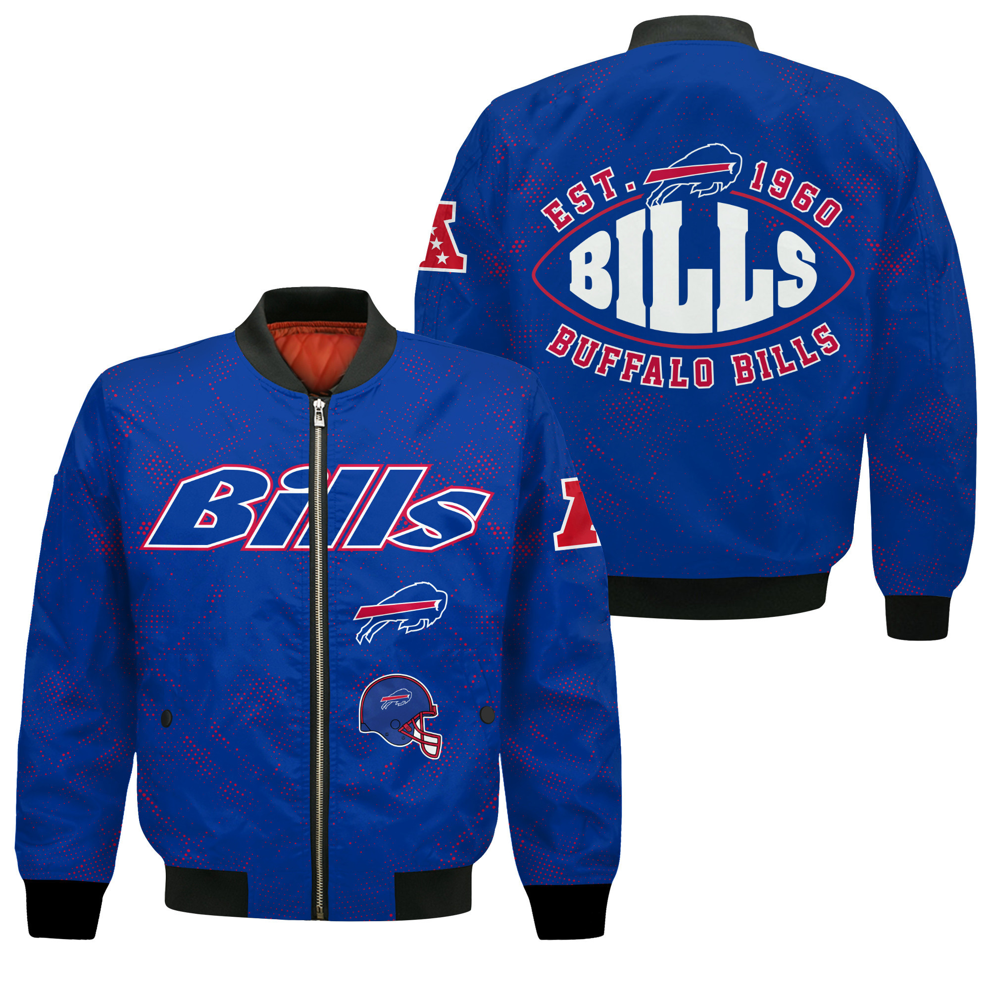 Buffalo Bills Football Team Continue Writing The Dream Bomber Jacket