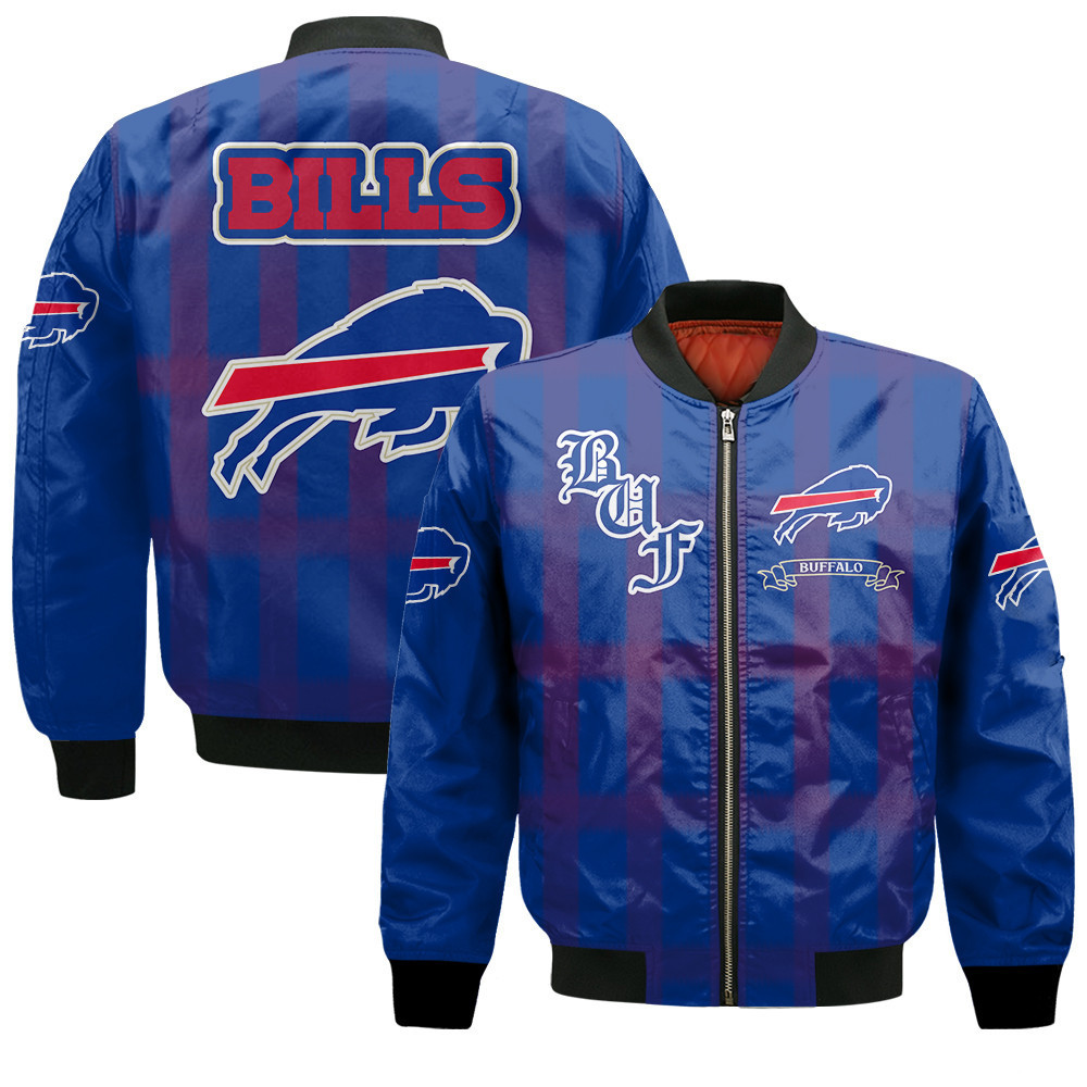 Buffalo Bills Football Team Unforgettable Memories Bomber Jacket