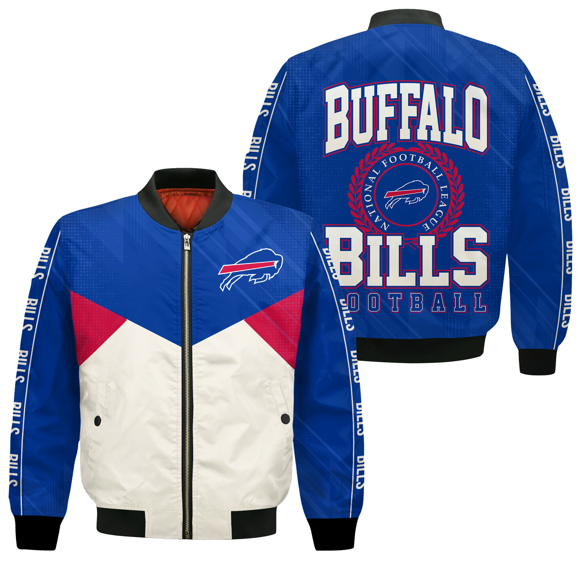Buffalo Bills Football Team Personality Outstanding Bomber Jacket