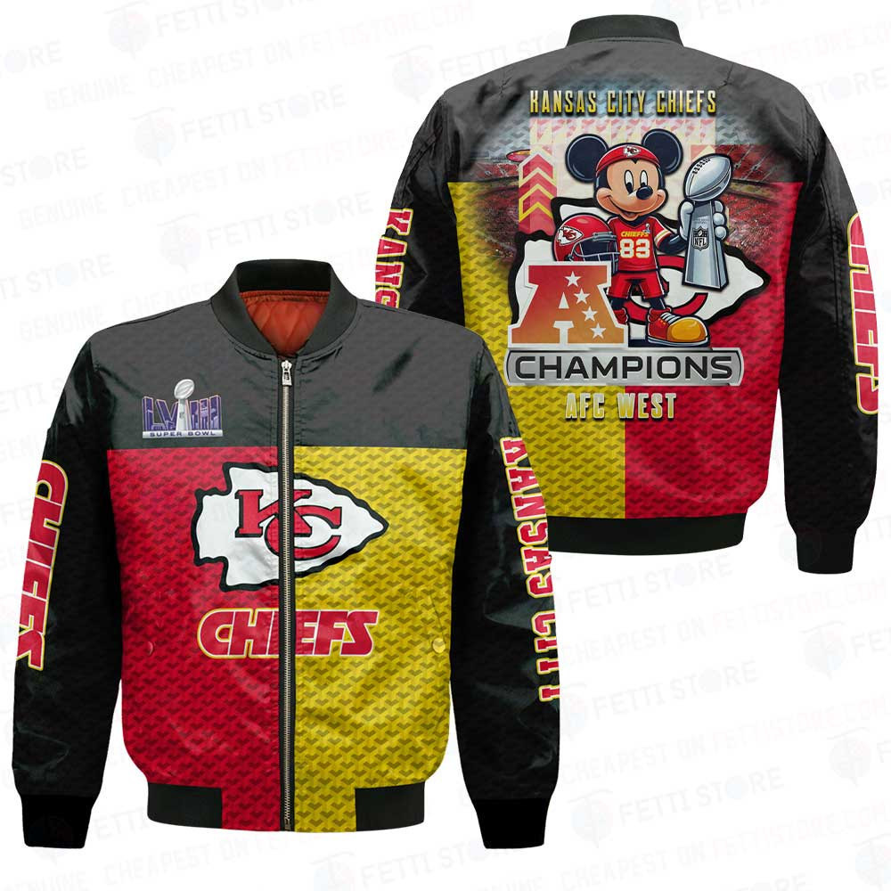 Kansas City Chiefs Football League Bomber Jacket