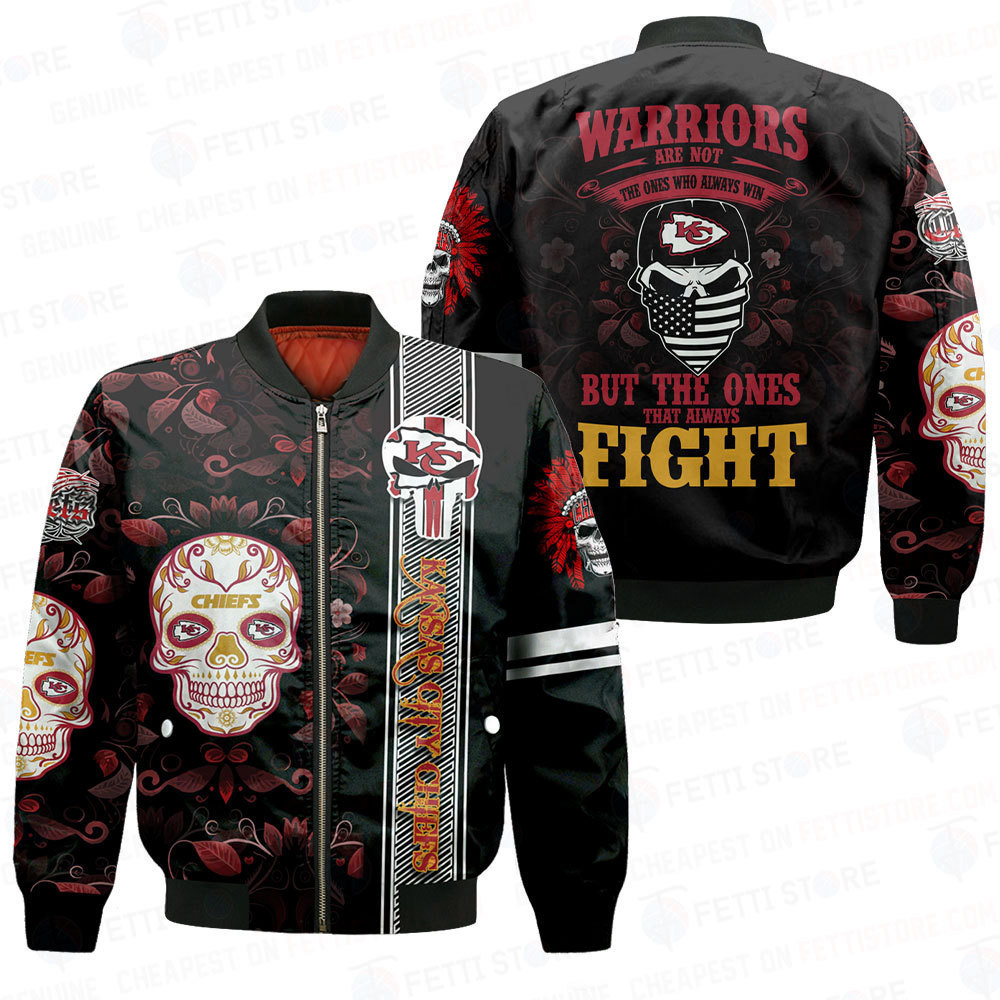 Kansas City Chiefs National Football League Aop Bomber Jacket
