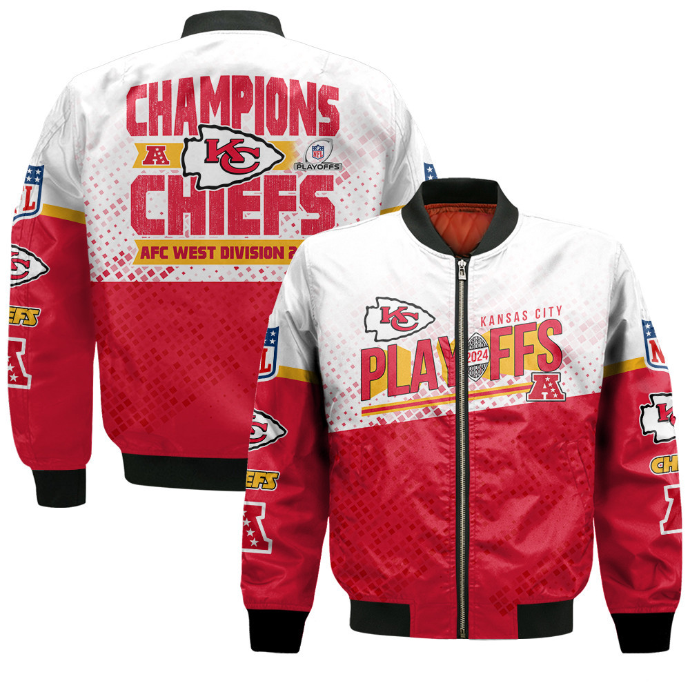 Kansas City Chiefs Football Immortal Glory Bomber Jacket