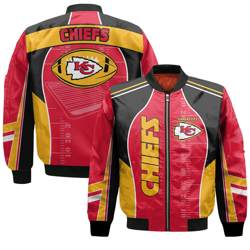 Kansas City Chiefs Football Team Classic And Modern Bomber Jacket