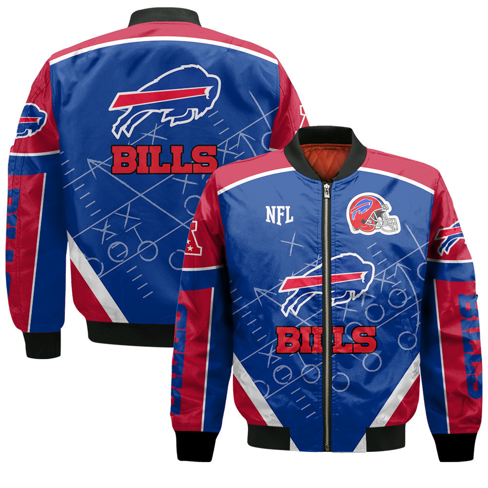Buffalo Bills Football Team The Heat Of The New Season Bomber Jacket