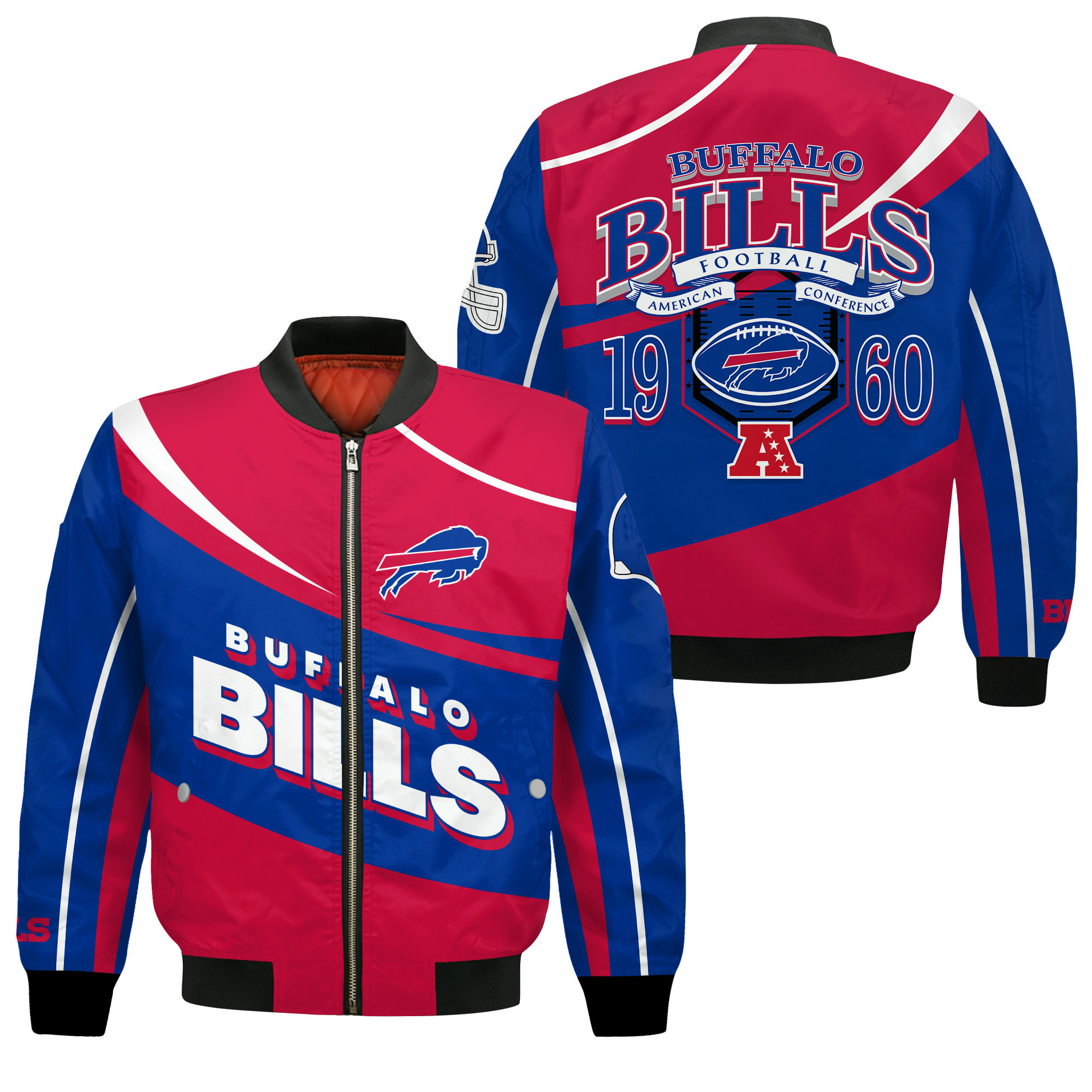Buffalo Bills Football Team Supreme On The Pitch Bomber Jacket