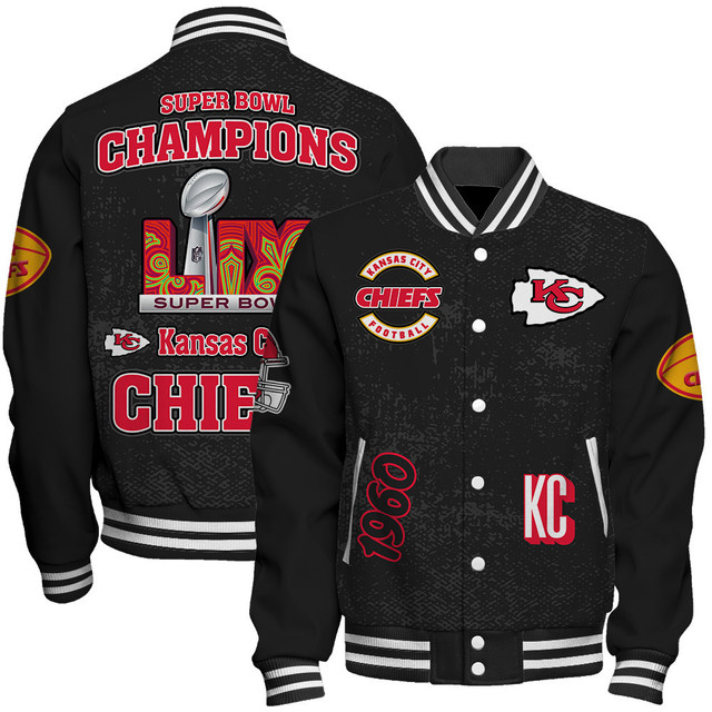 Kansas City Chiefs Super Bowl LIX Champions Winning Spirit Varsity Jacket