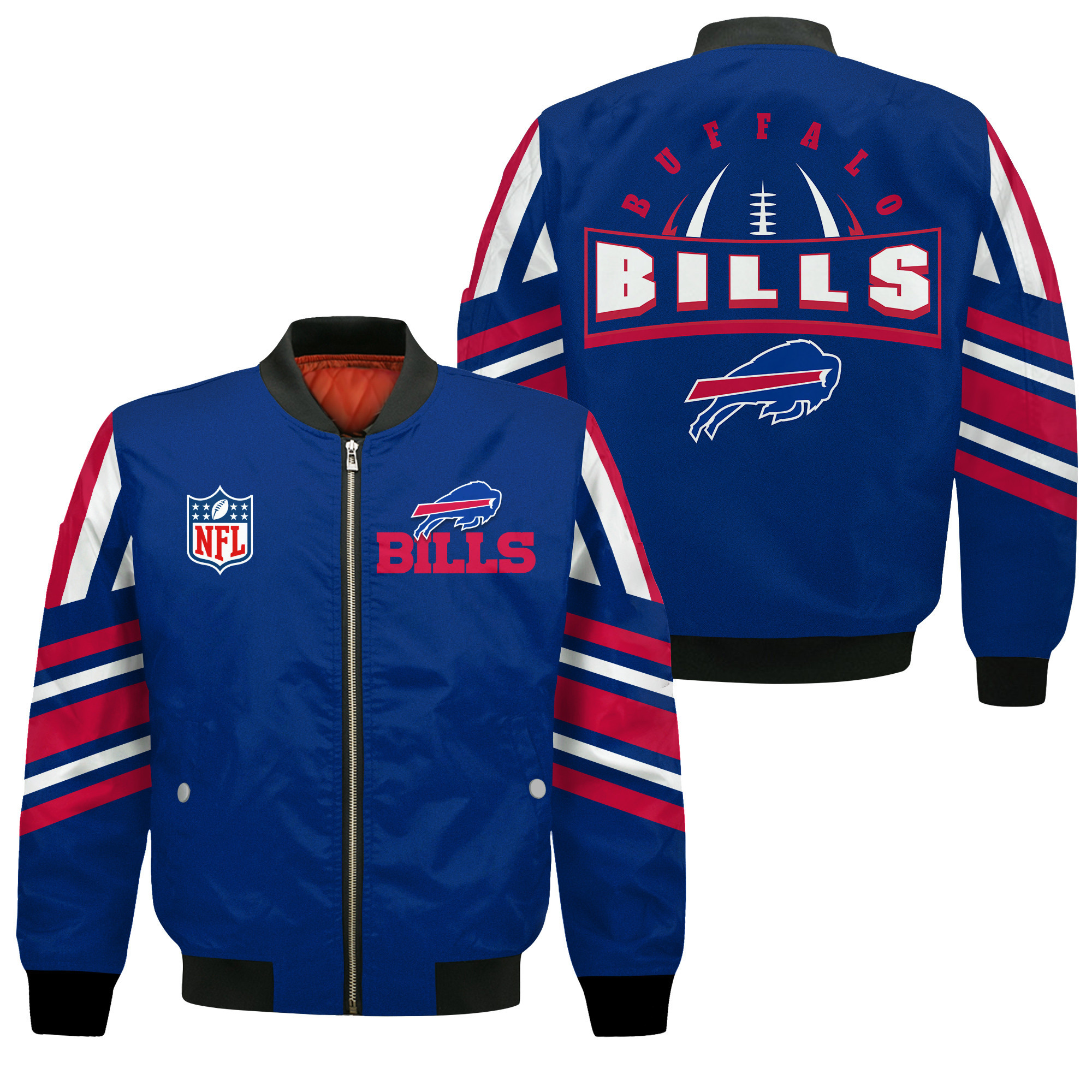 Buffalo Bills Football Team Immortal Faith Bomber Jacket