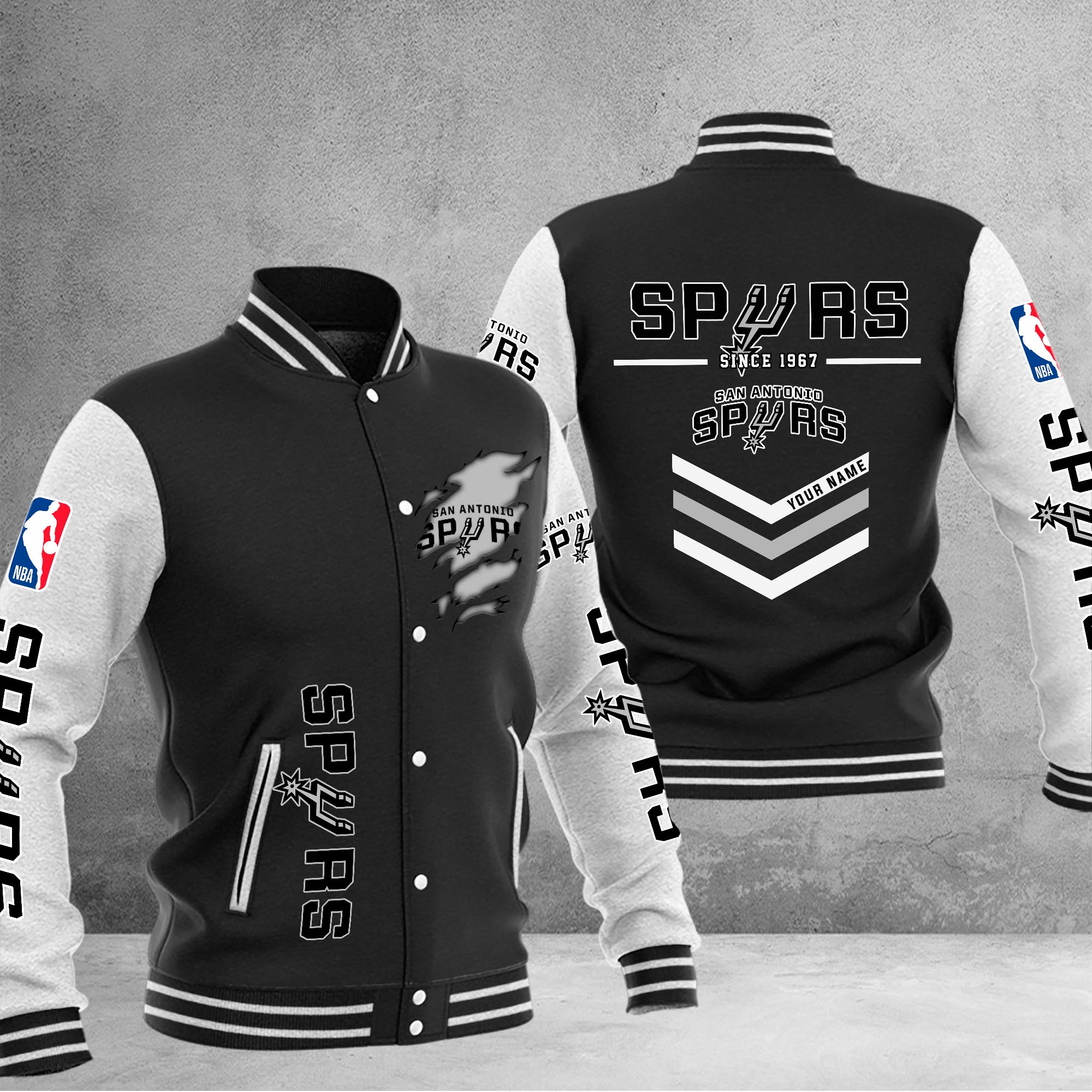 San Antonio Spurs Varsity Baseball Jacket Special Gift For Men And Women