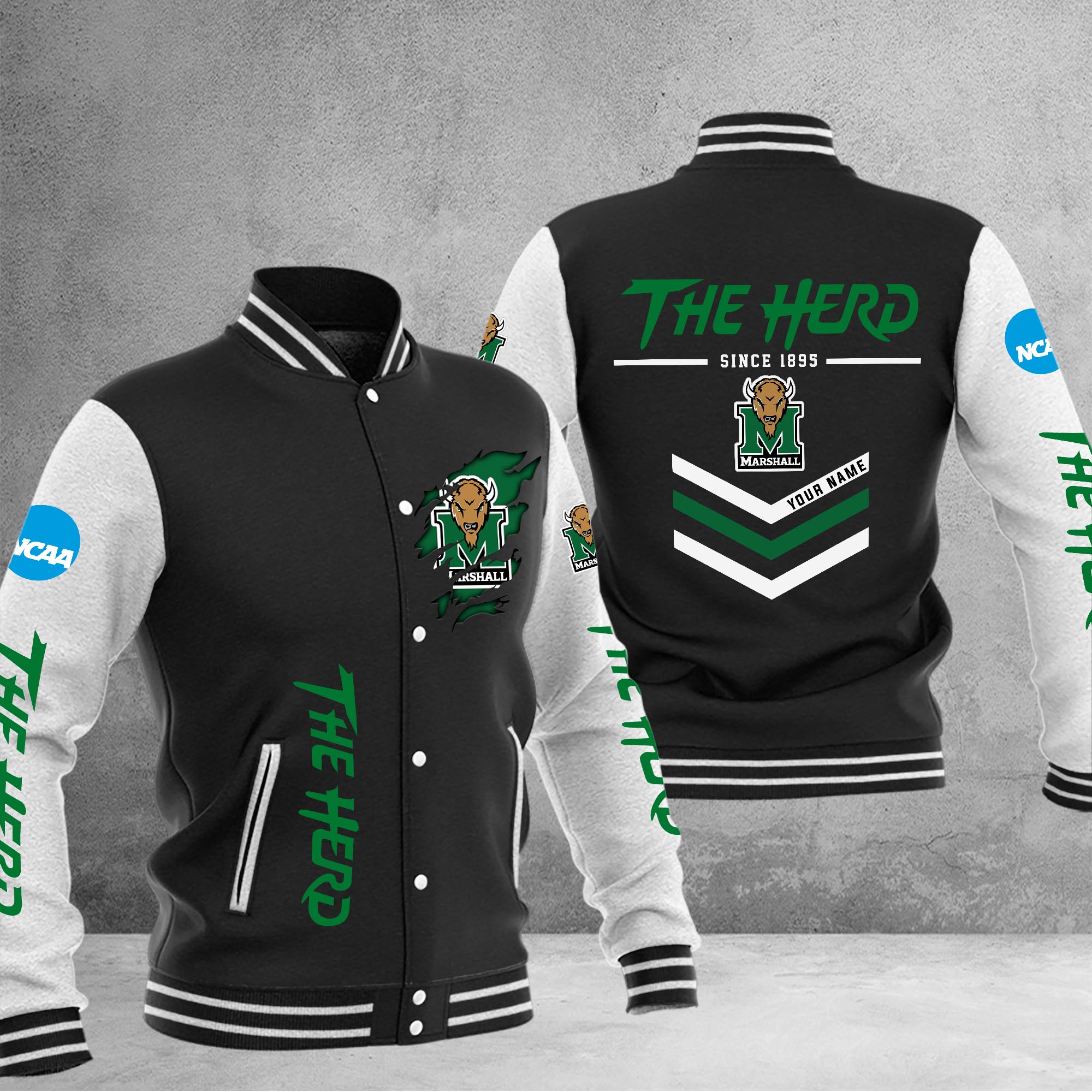 Marshall Thundering Herd Varsity Baseball Jacket Special Gift For Men And Women
