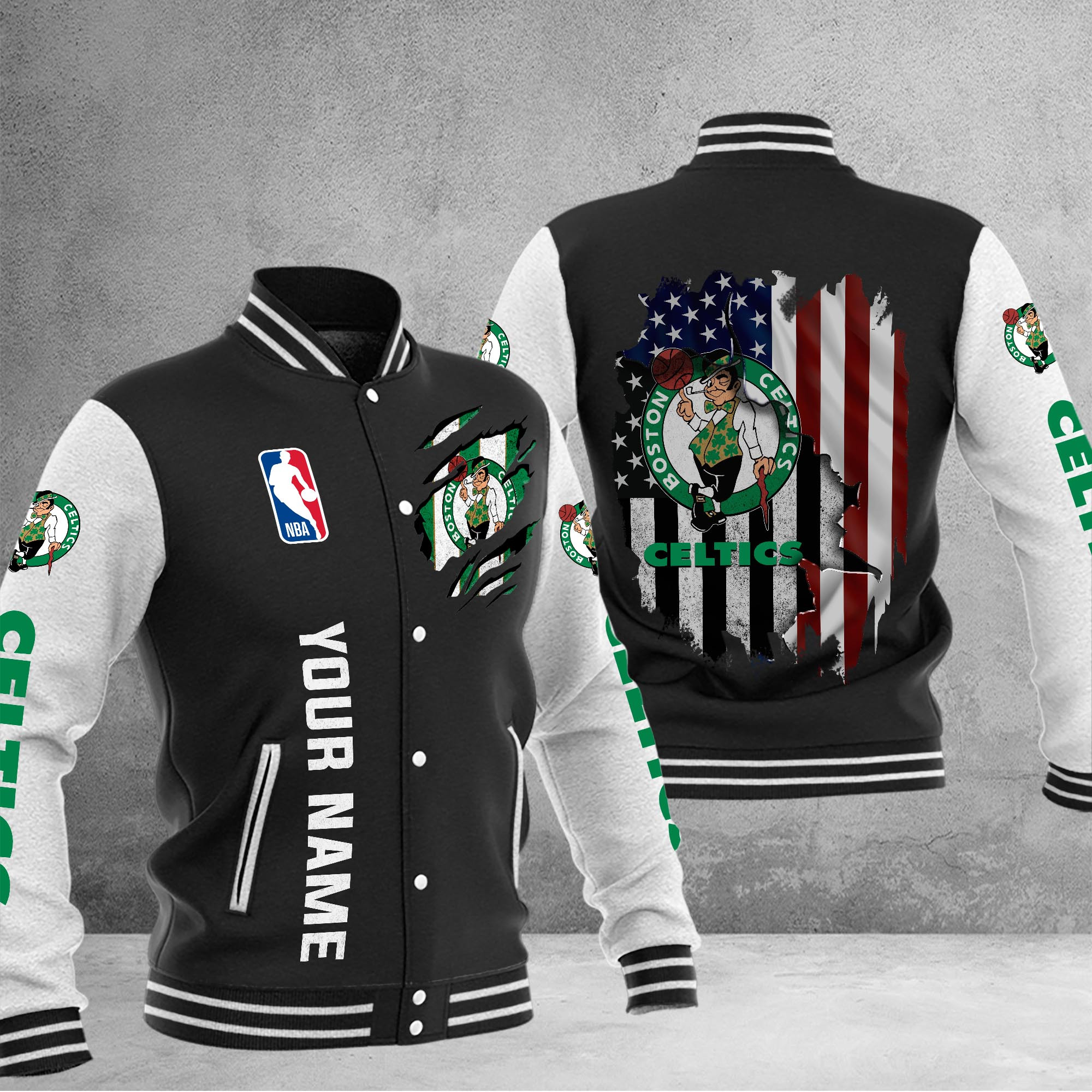 Boston Celtics Baseball Jacket Special Gift For Men And Women