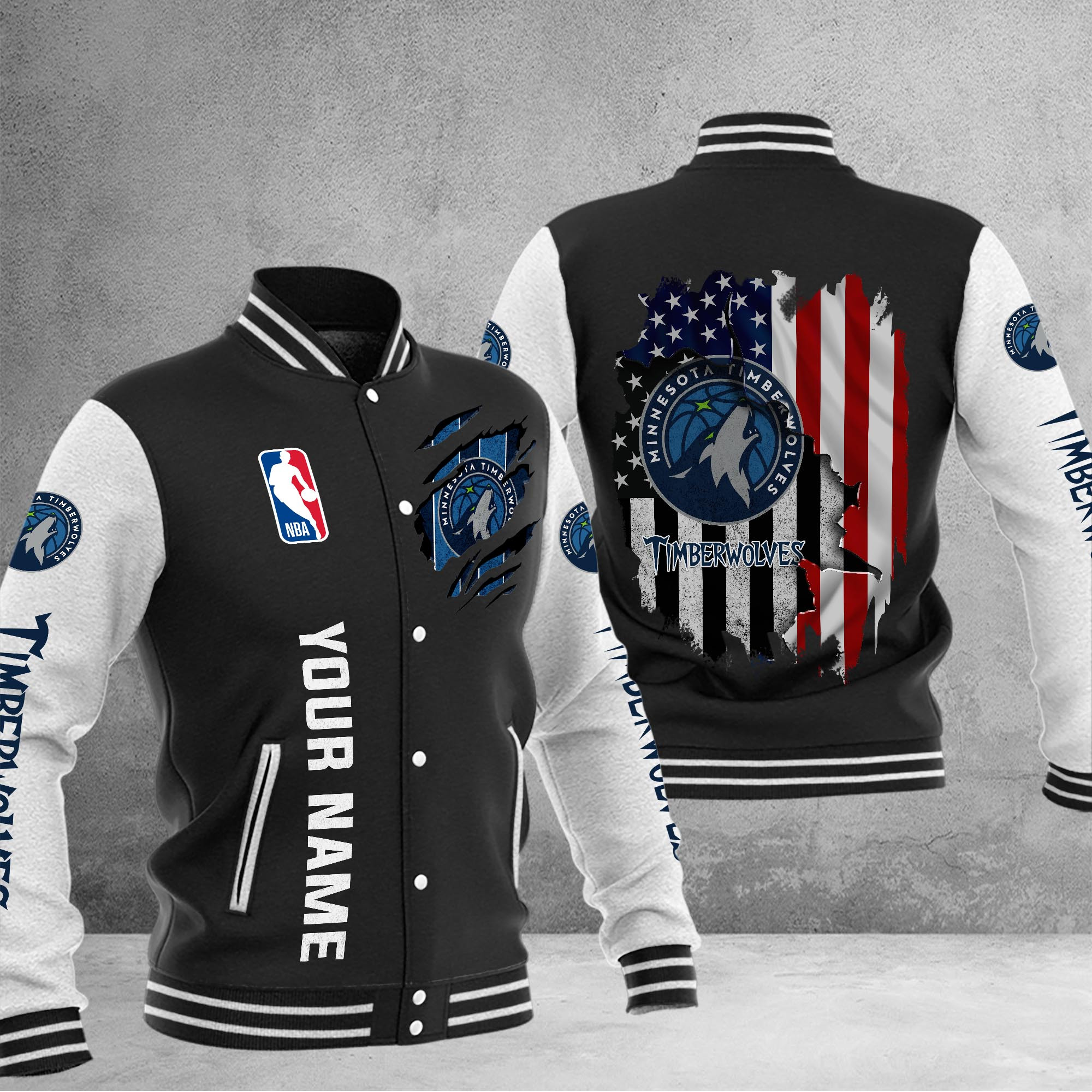 Minnesota Timberwolves Baseball Jacket Special Gift For Men And Women