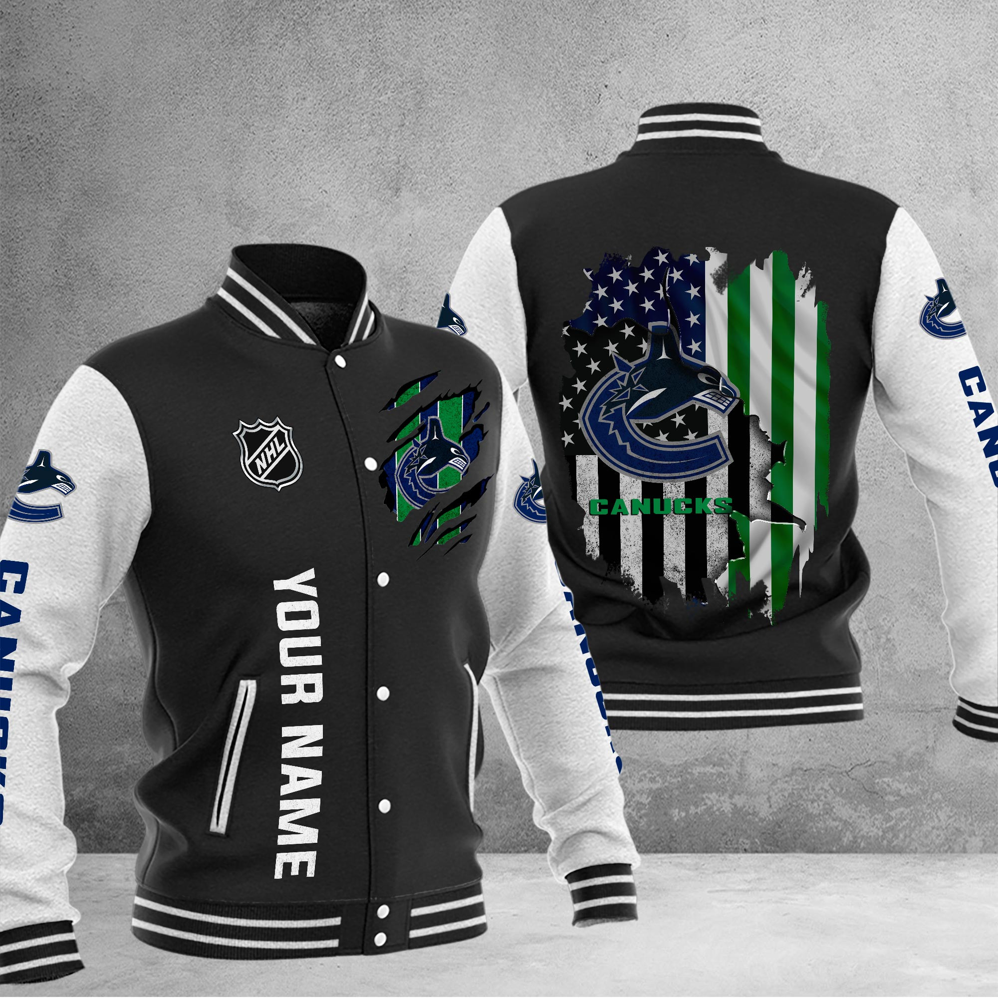 Vancouver Canucks Baseball Jacket Special Gift For Men And Women