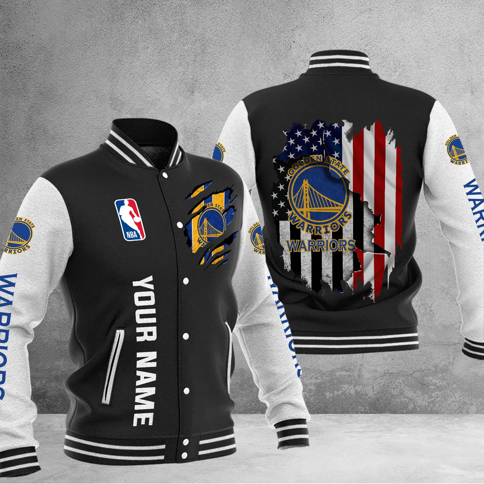 Golden State Warriors Baseball Jacket Special Gift For Men And Women