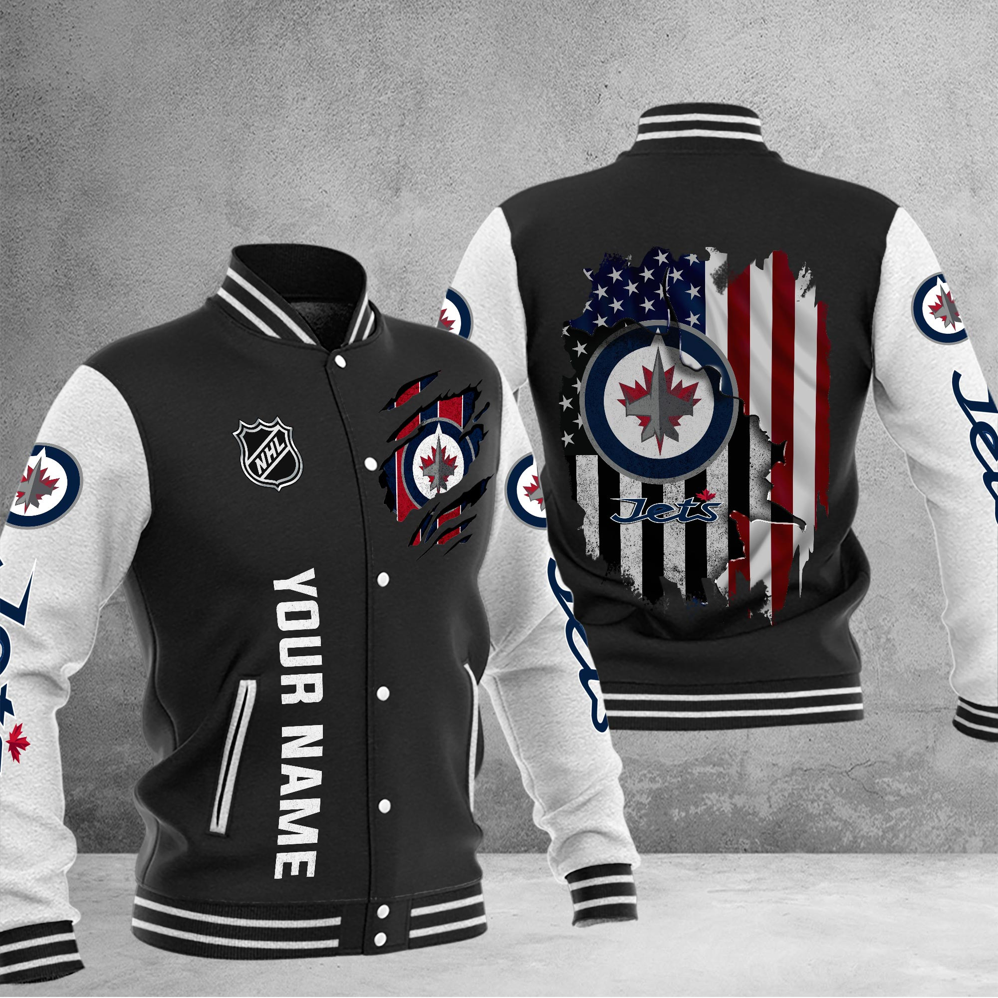 Winnipeg Jets Baseball Jacket Special Gift For Men And Women