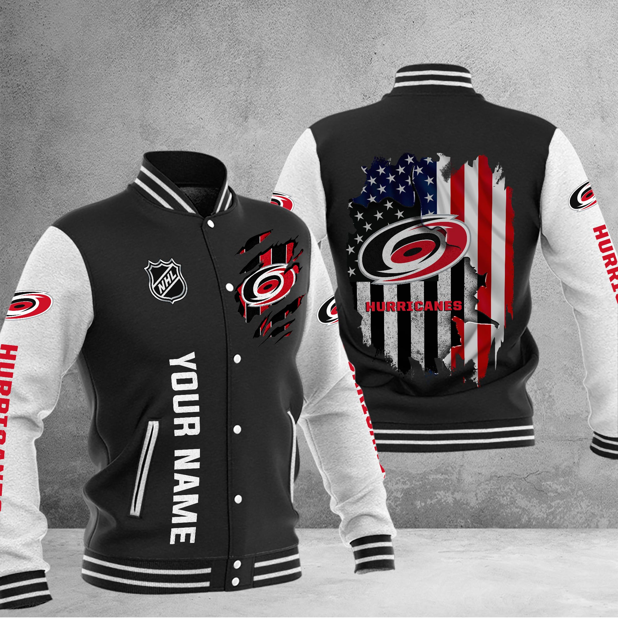 Carolina Hurricanes Baseball Jacket Special Gift For Men And Women