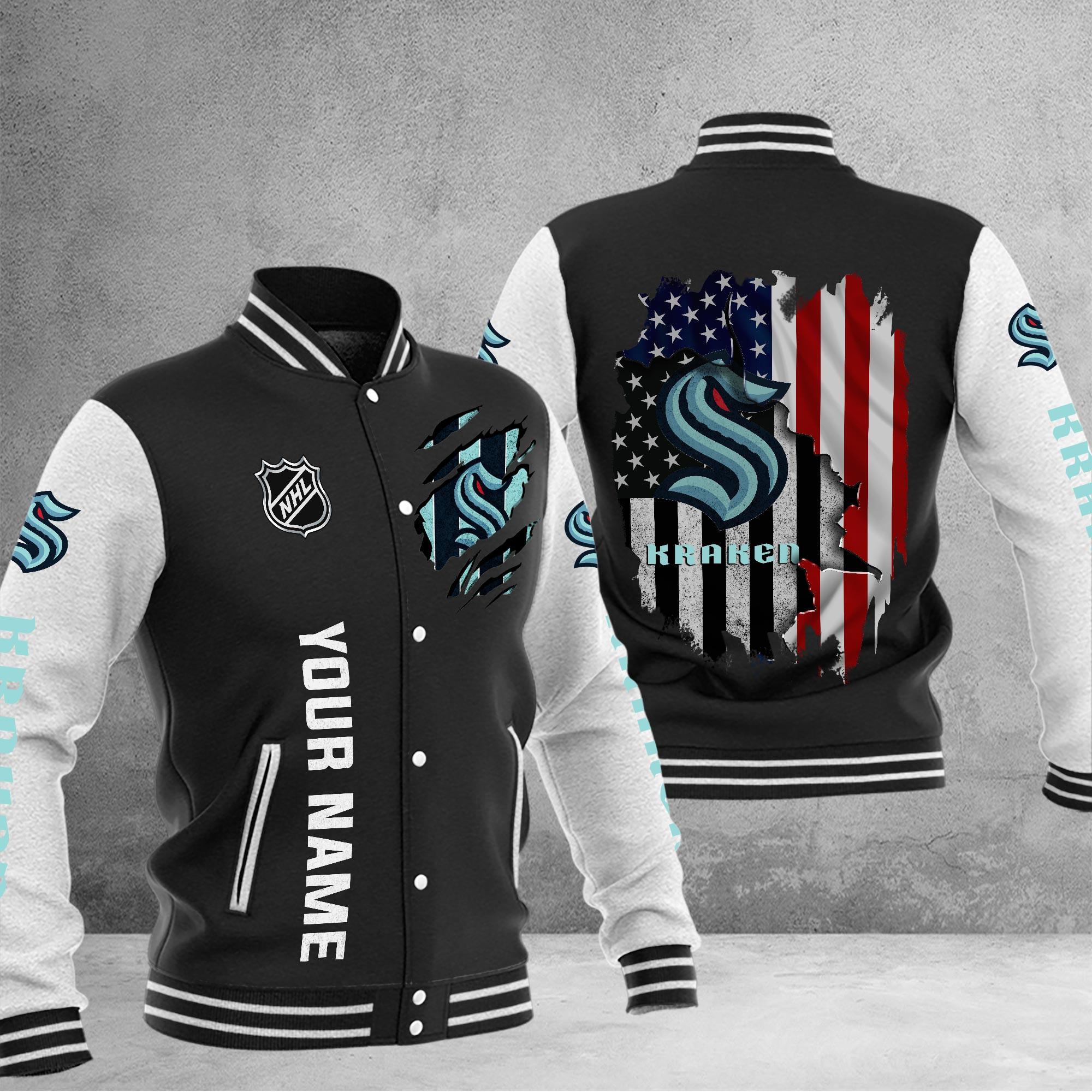 Seattle Kraken Baseball Jacket Special Gift For Men And Women