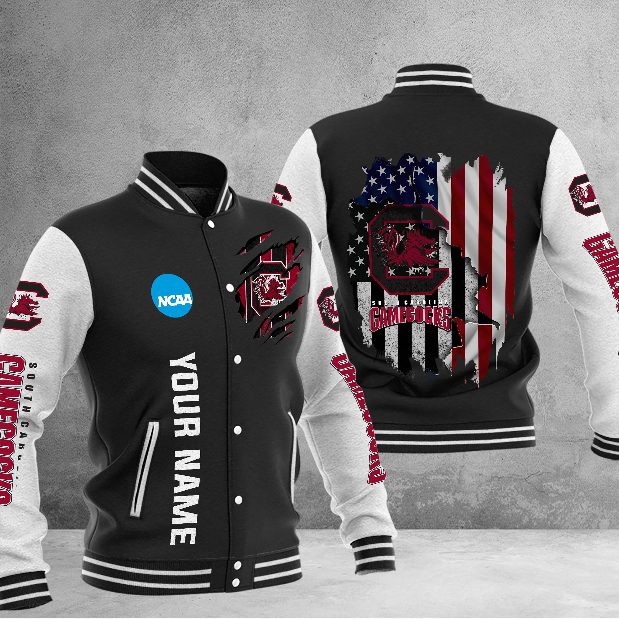 South Carolina Gamecocks Baseball Jacket Special Gift For Men And Women