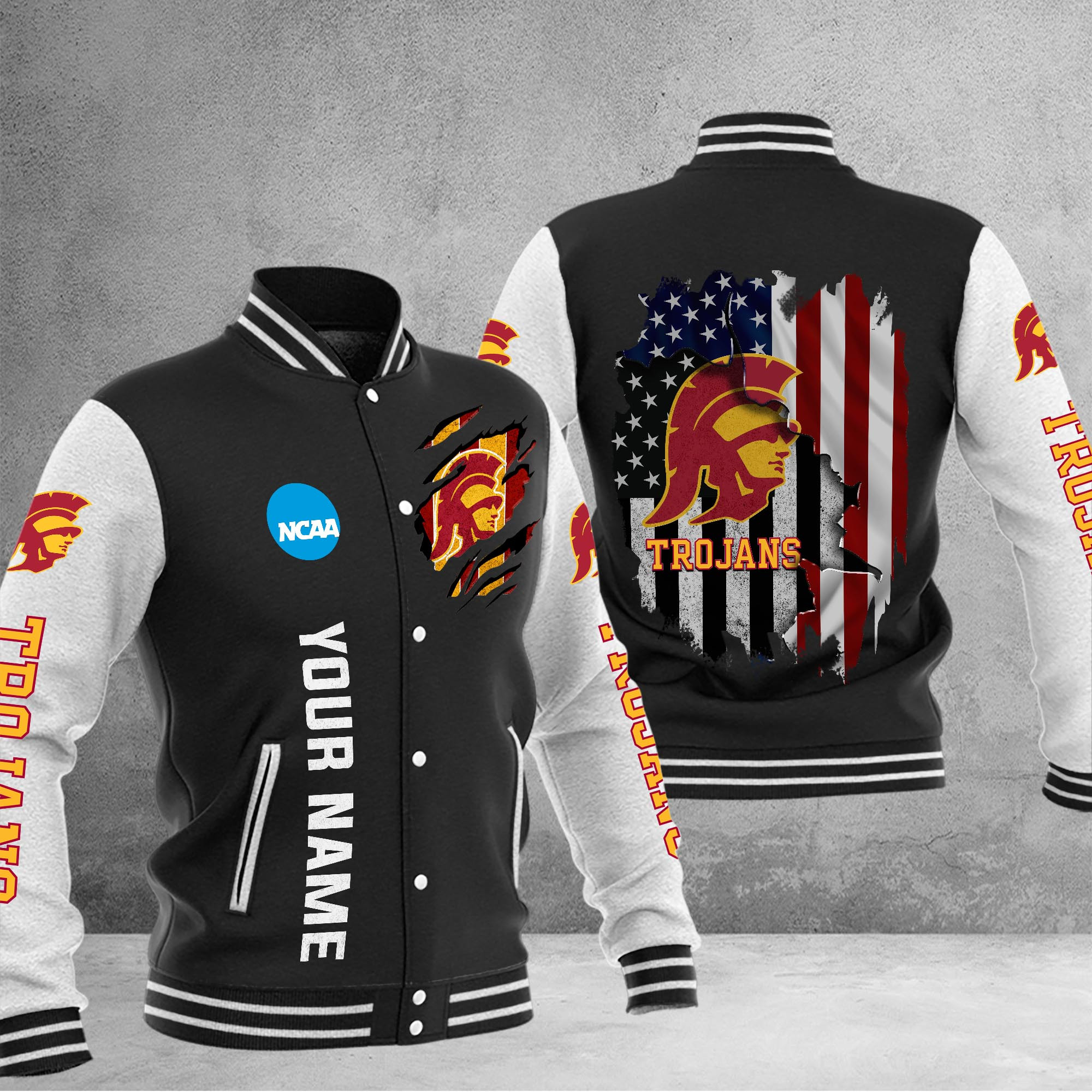 USC Trojans Baseball Jacket