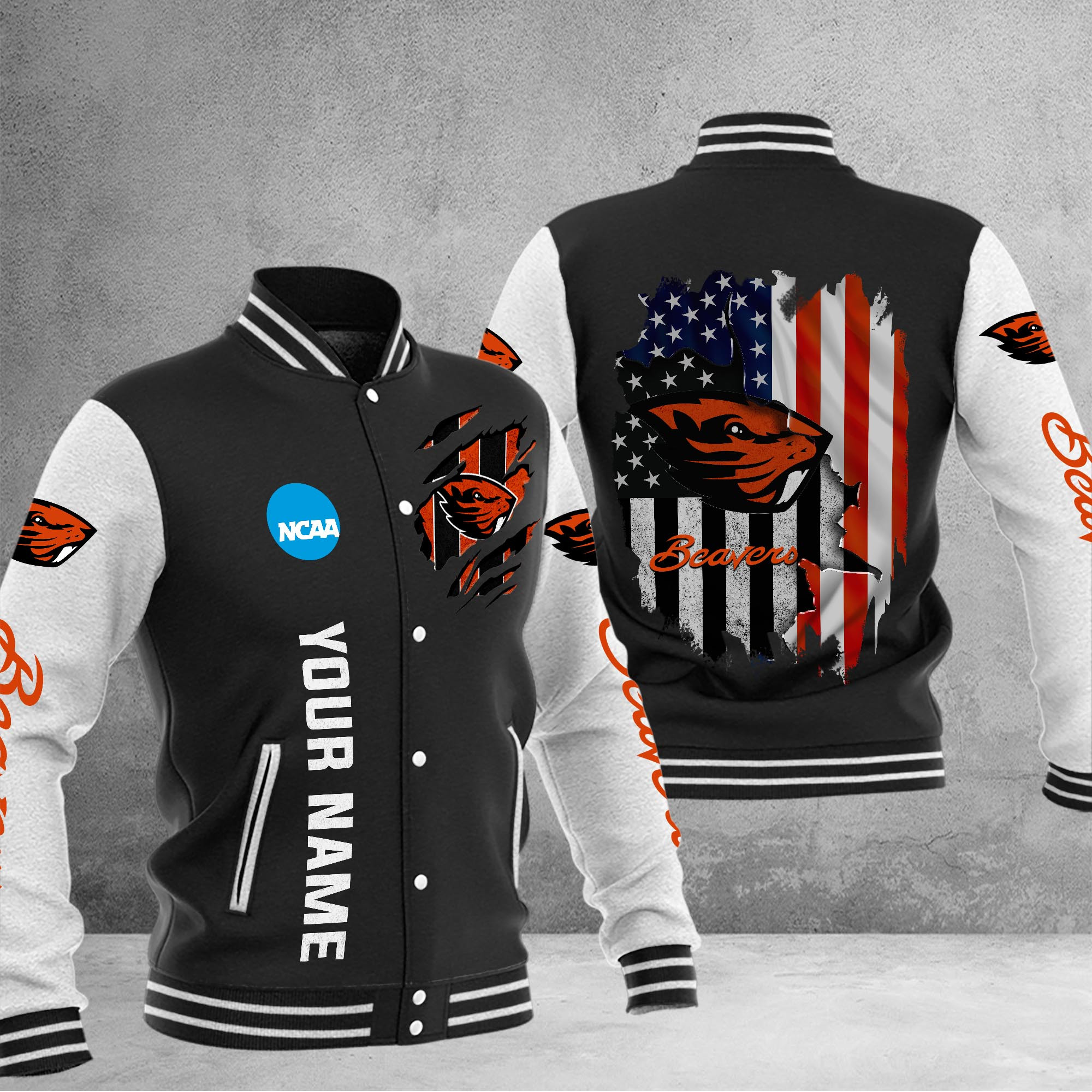 Oregon State Beavers Baseball Jacket Special Gift For Men And Women