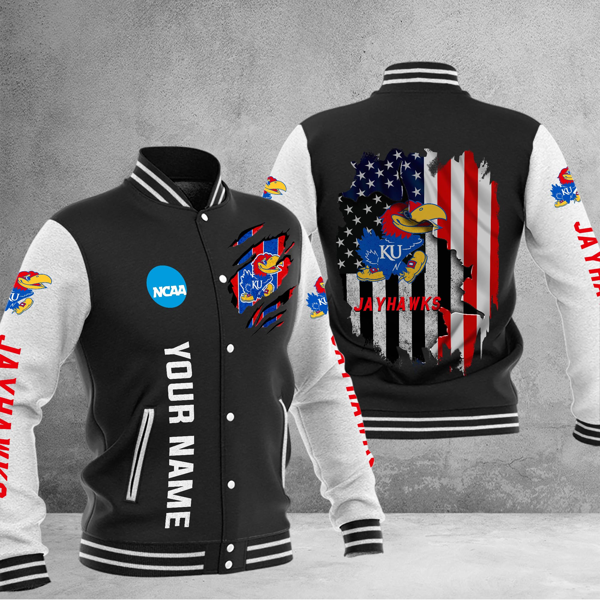 Kansas Jayhawks Baseball Jacket Special Gift For Men And Women