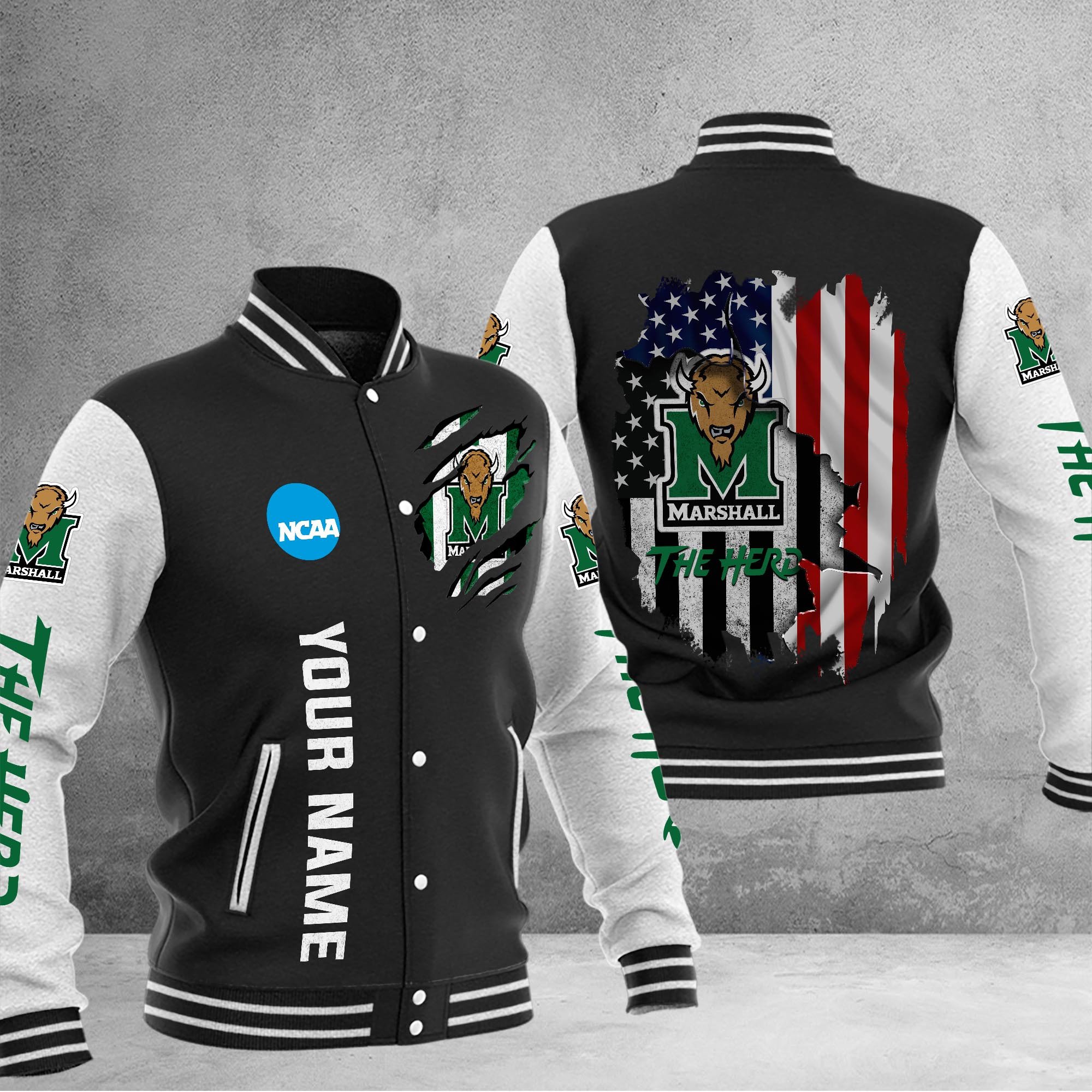 Marshall Thundering Herd Baseball Jacket Special Gift For Men And Women
