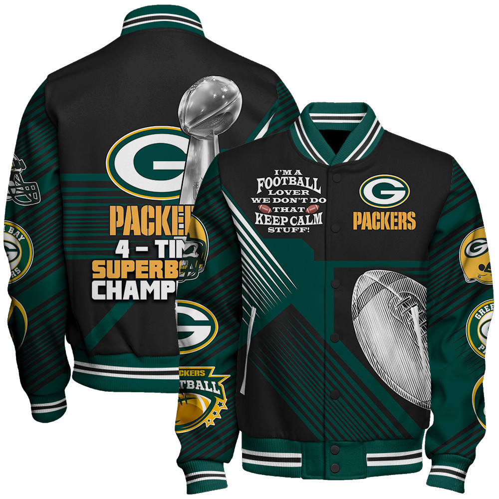 Green Bay Packers National Football League Varsity Jacket