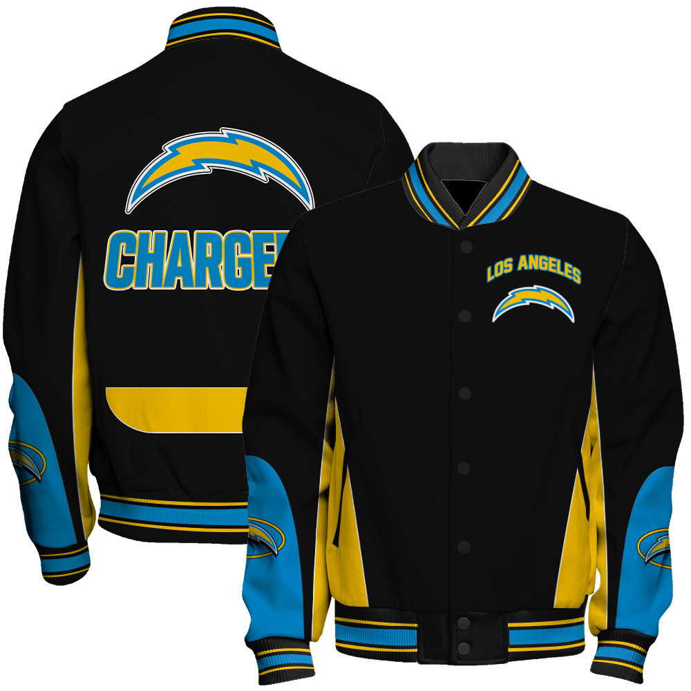 Los Angeles Chargers Football Team 2025 In Sync With The Home Team Unisex Varsity Jacket