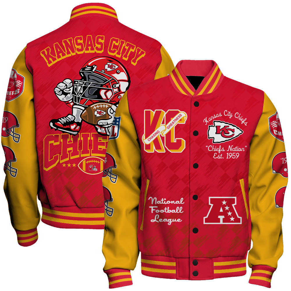 Kansas City Chiefs National Football League Baseball Varsity Jacket