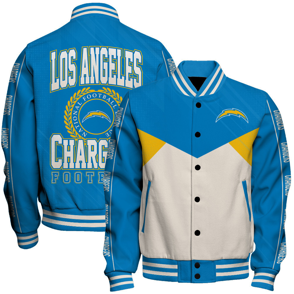 Los Angeles Chargers Football Team 2025 Personality, Outstanding Unisex Varsity Jacket
