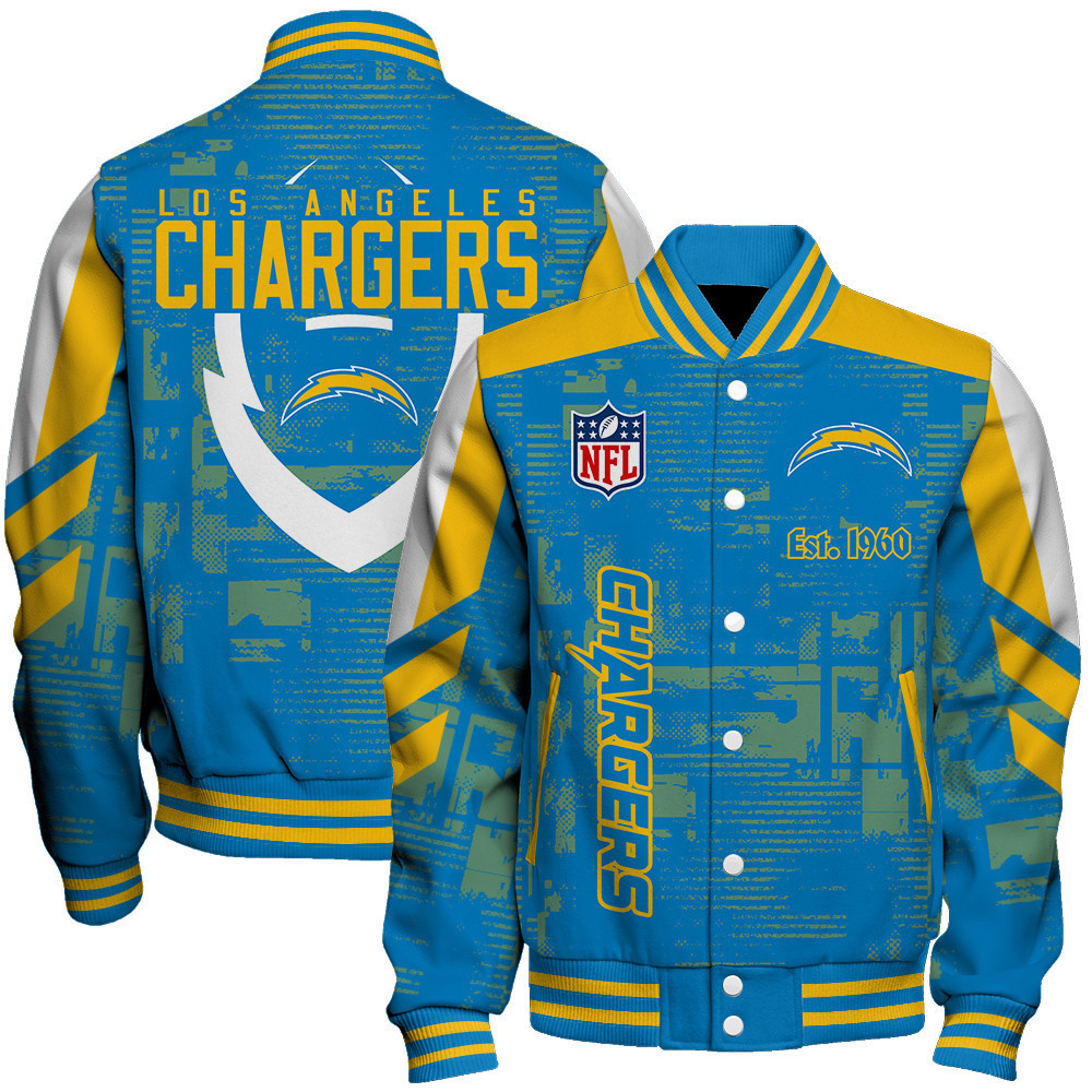 Los Angeles Chargers Football Team 2025 Proud To Be Different Unisex Varsity Jacket