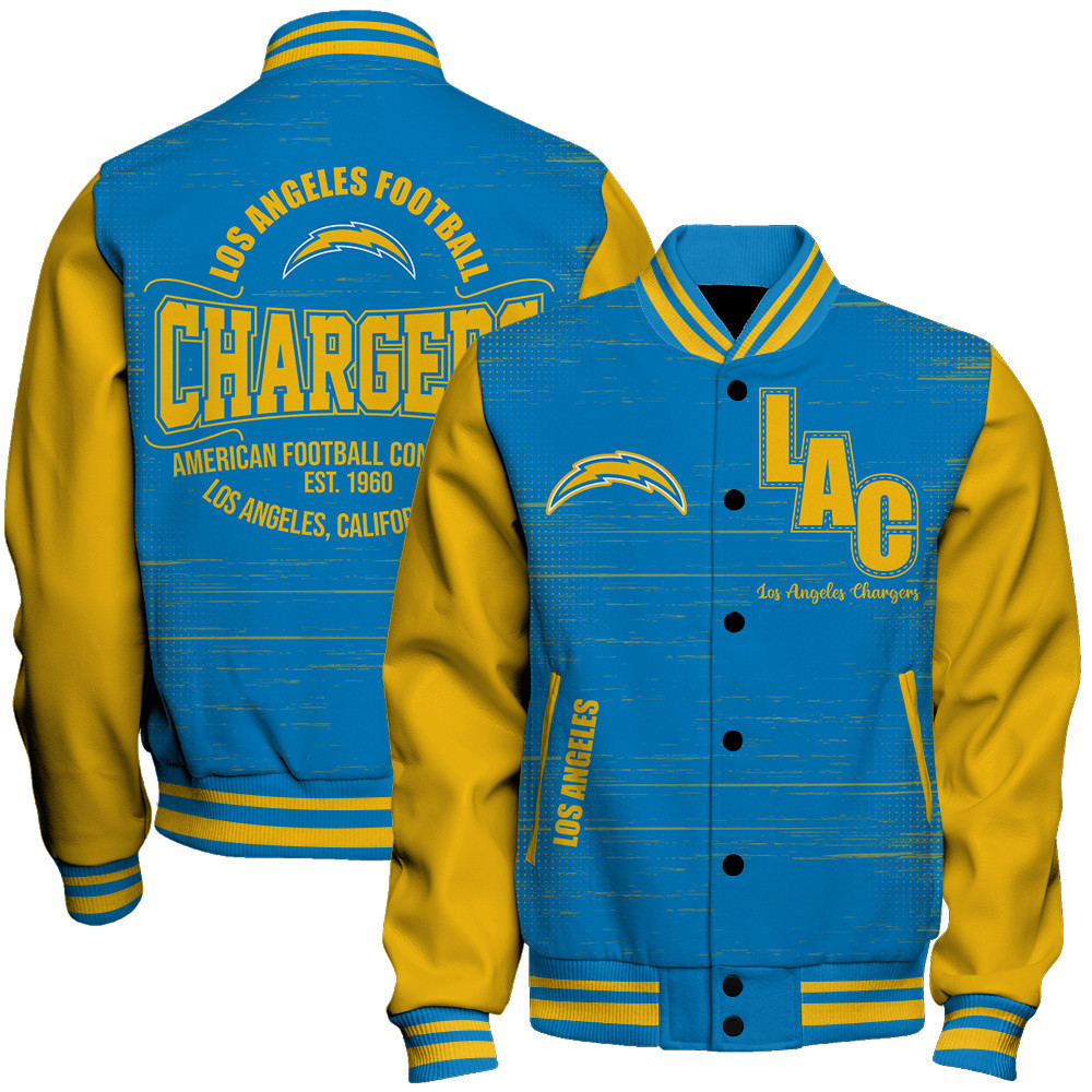 Los Angeles Chargers Football Team 2025 Proud Of The Shirt Unisex Varsity Jacket