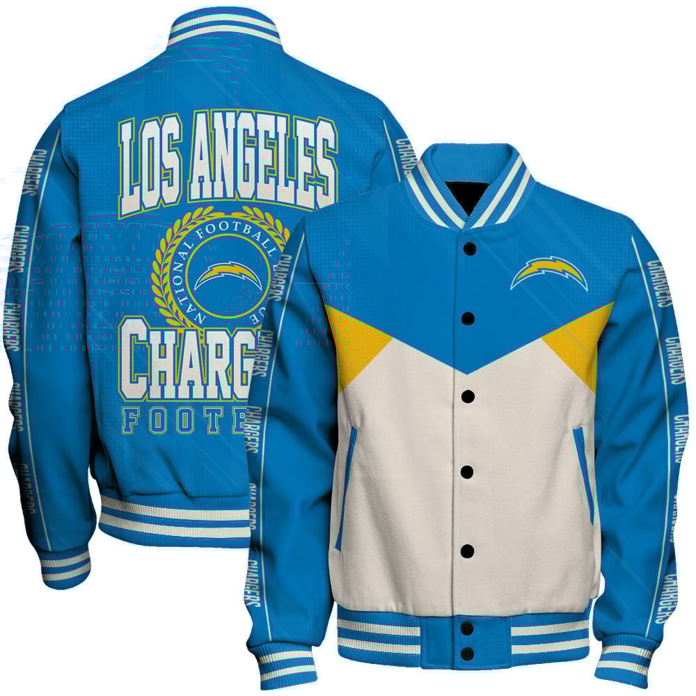 Los Angeles Chargers Football Team 2025 Personality, Outstanding Unisex Varsity Jacket