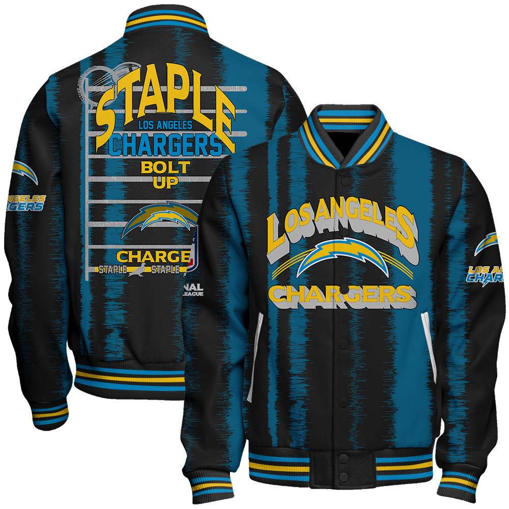 Los Angeles Chargers Football Team 2025 Independent, Individual Unisex Varsity Jacket