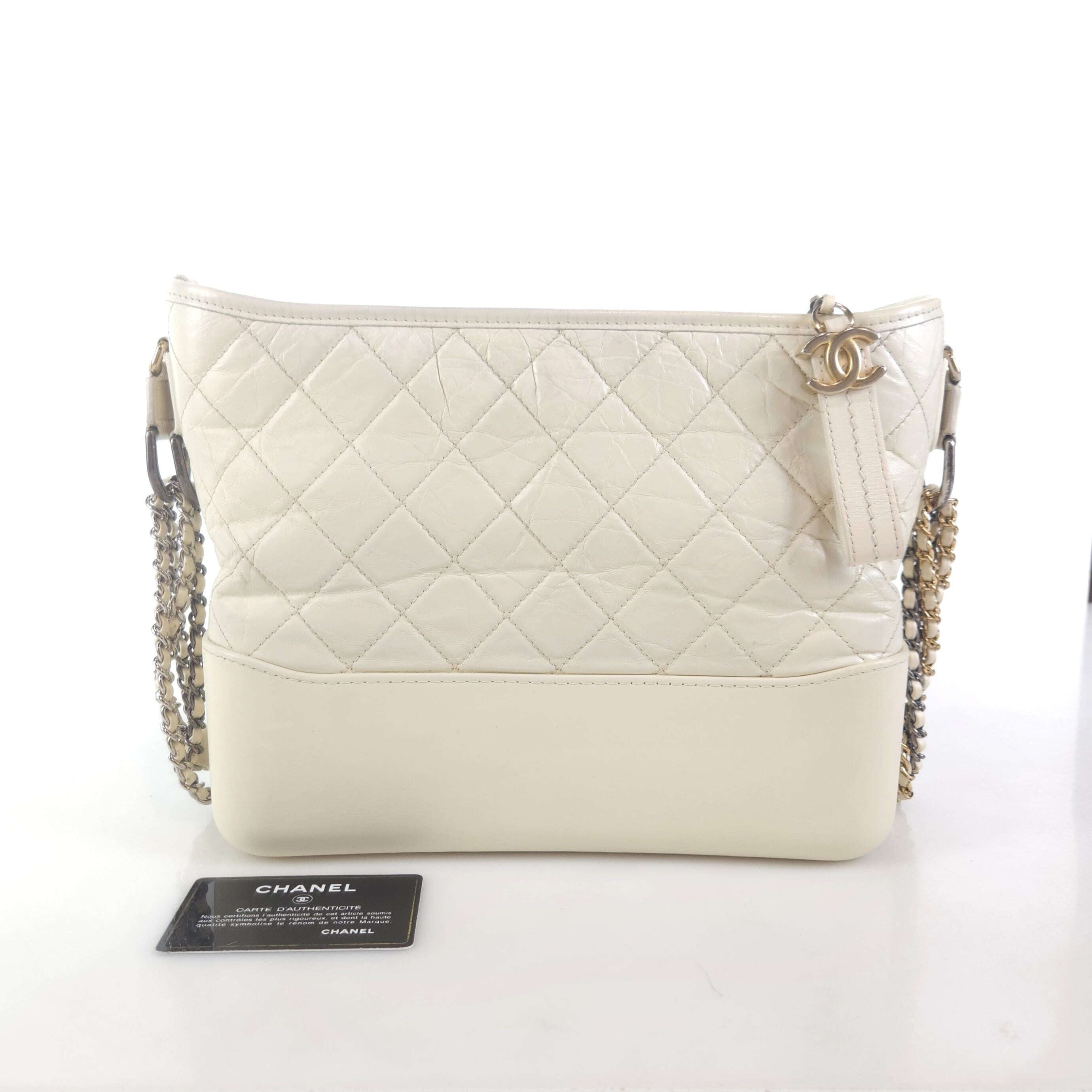 CHANEL Gabriel Hobo Bag Shoulder Crossbag A93824 9476