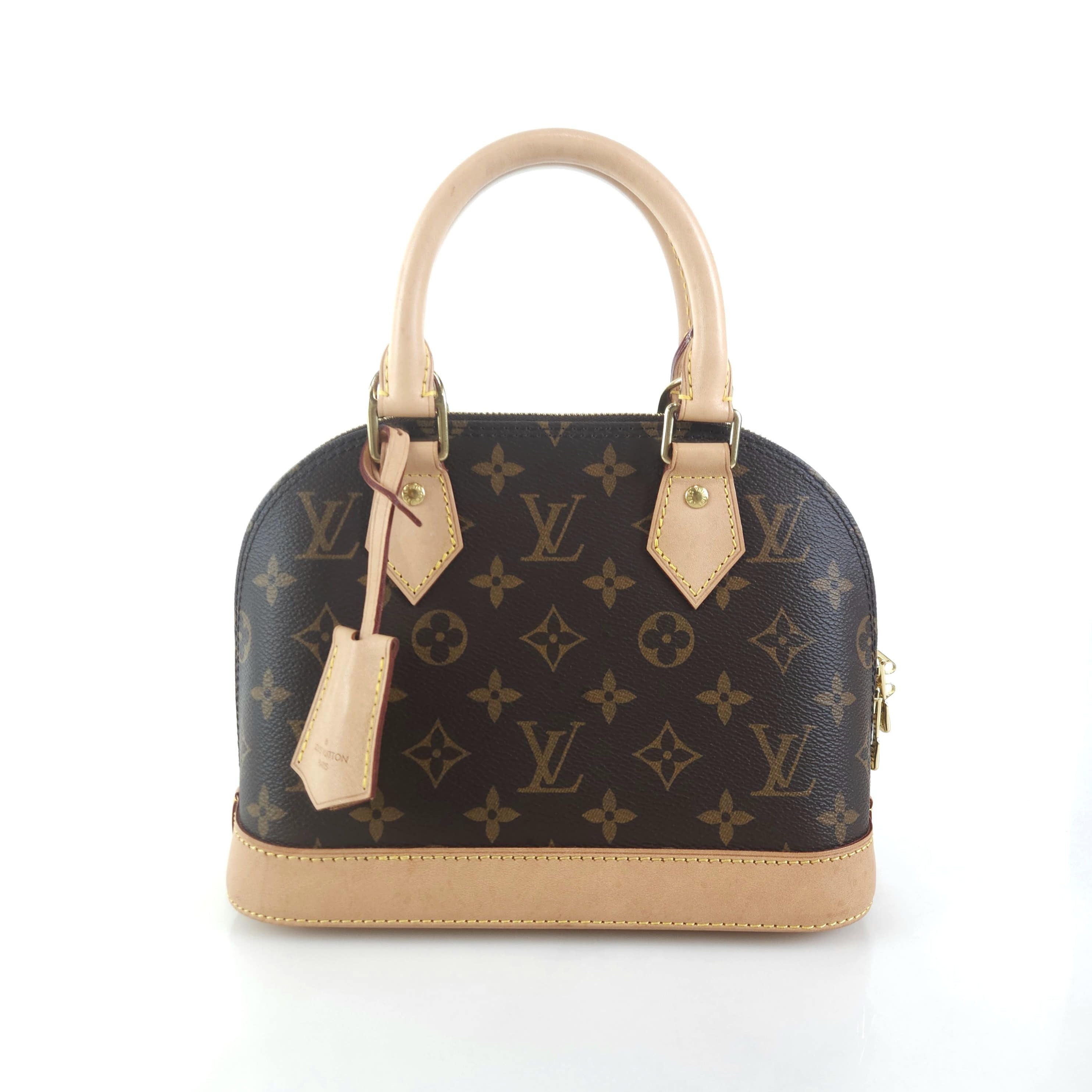 Louis Vuitton Monogram Alma BB Tote Bag Crossbody M46990 9492