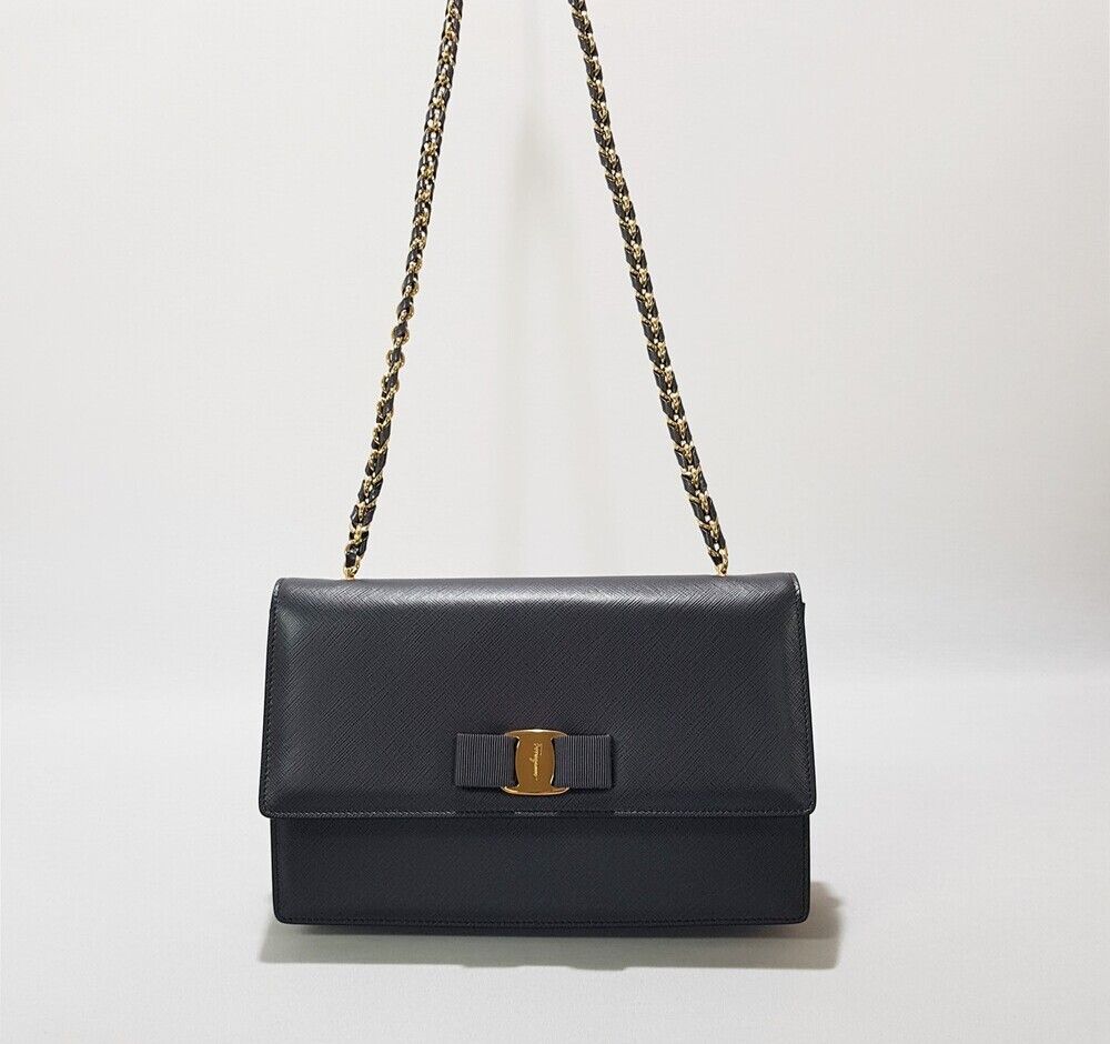Salvatore Ferragamo Chain Crossbody Bag - BARA