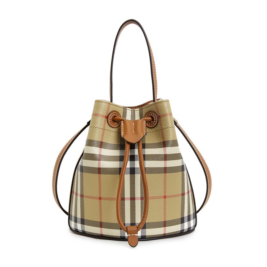 Burberry Checked Women's Bucket Bag 8100486