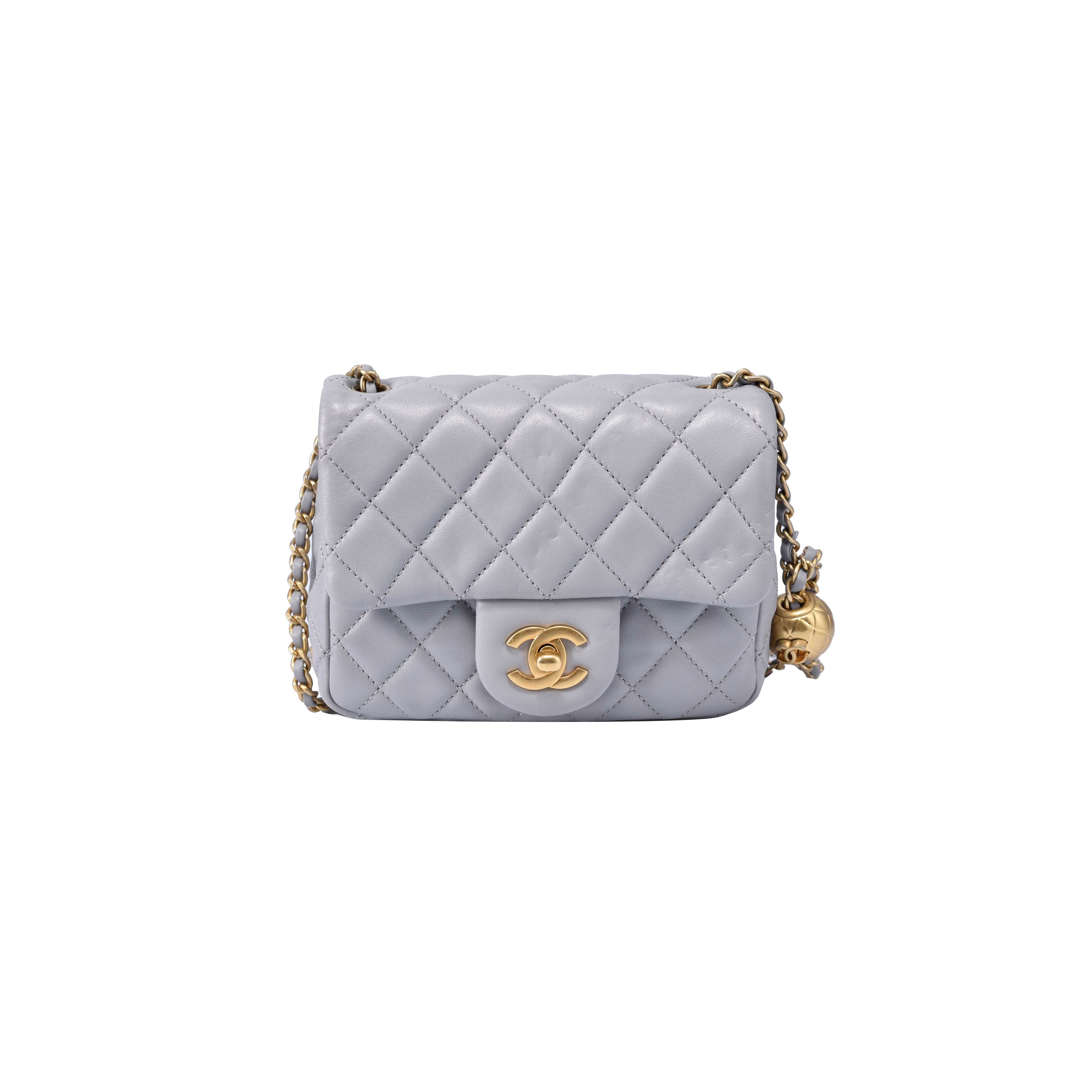 CHANEL Mini Flap Bag with Golden Ball AS1786 6955