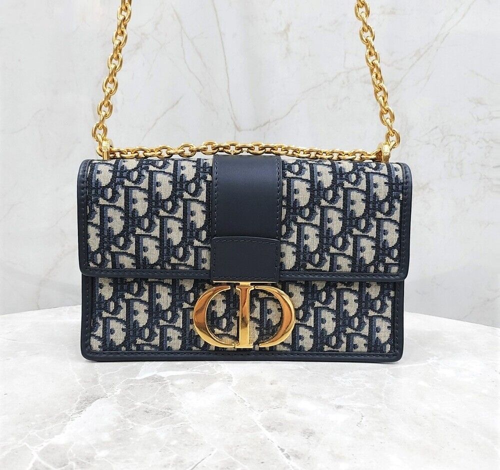 Dior Jacquard Chain Bag M9208UTZQ