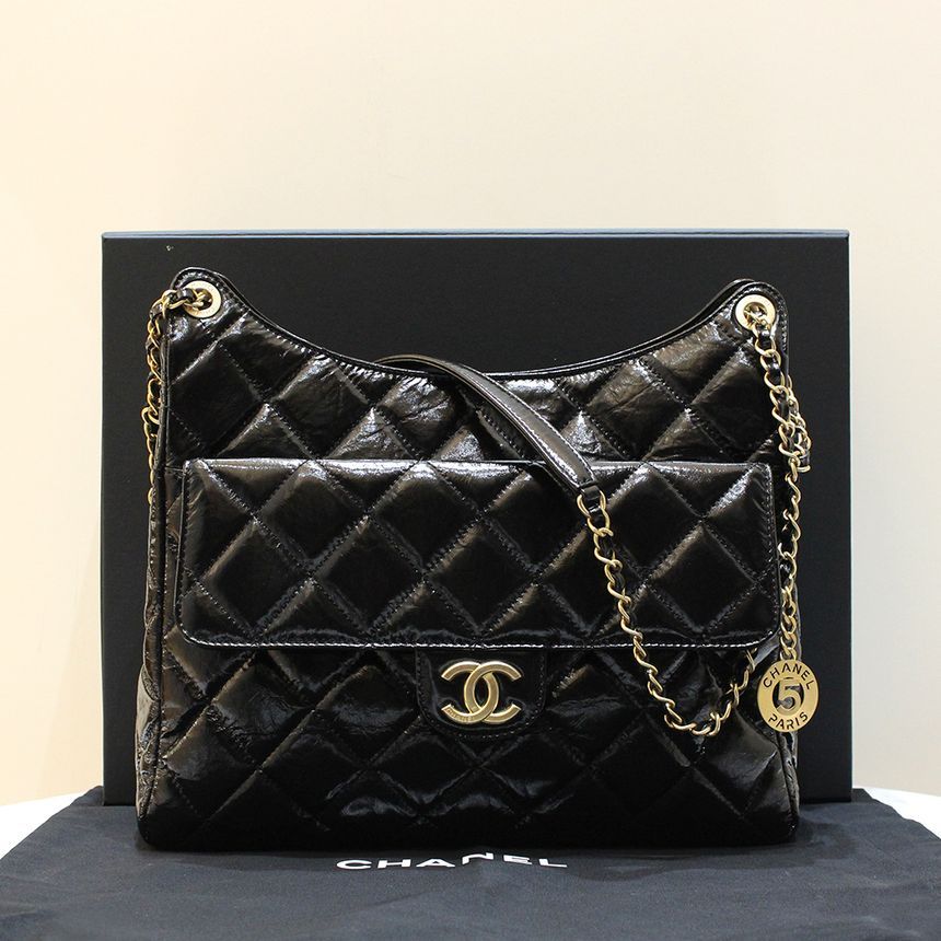 CHANEL 23C Season Hobo Large Shoulder Bag AS3693